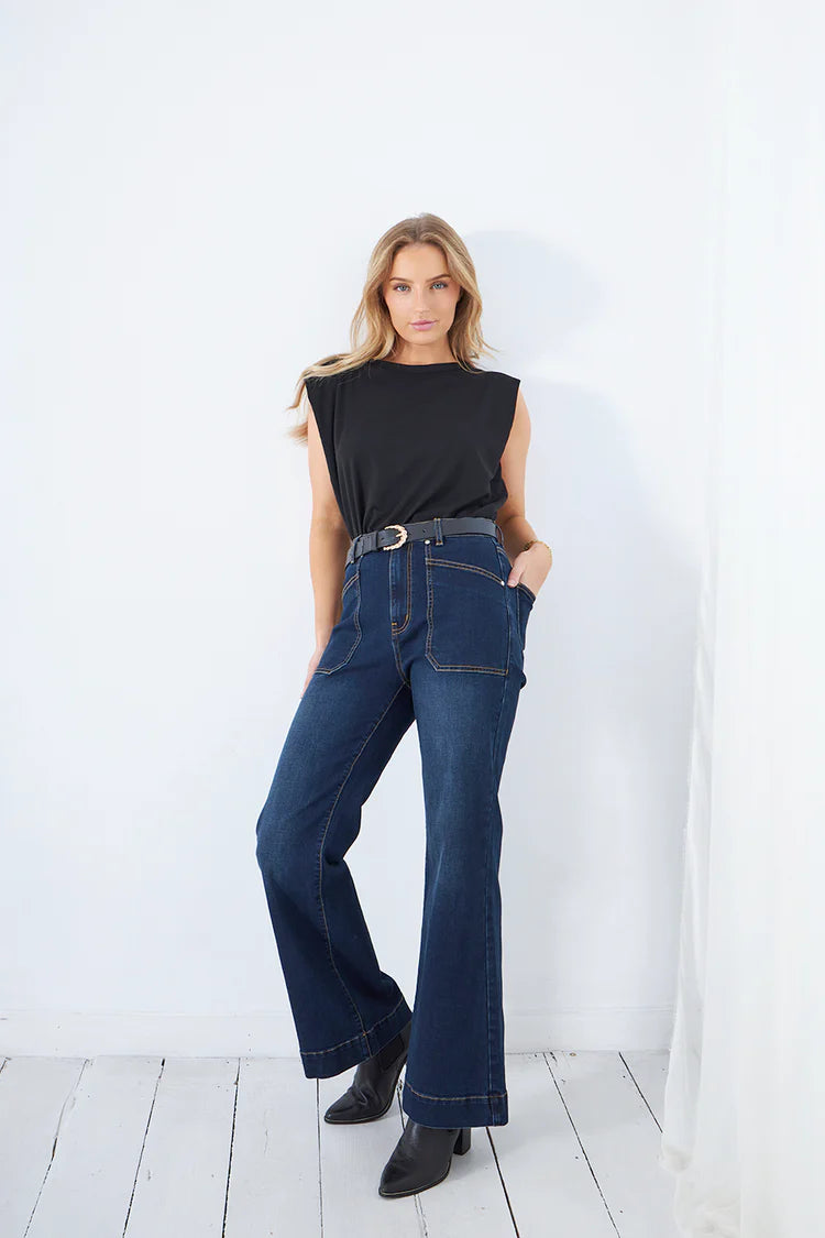 Saint Rose Jayne Jean - Dark Indigo