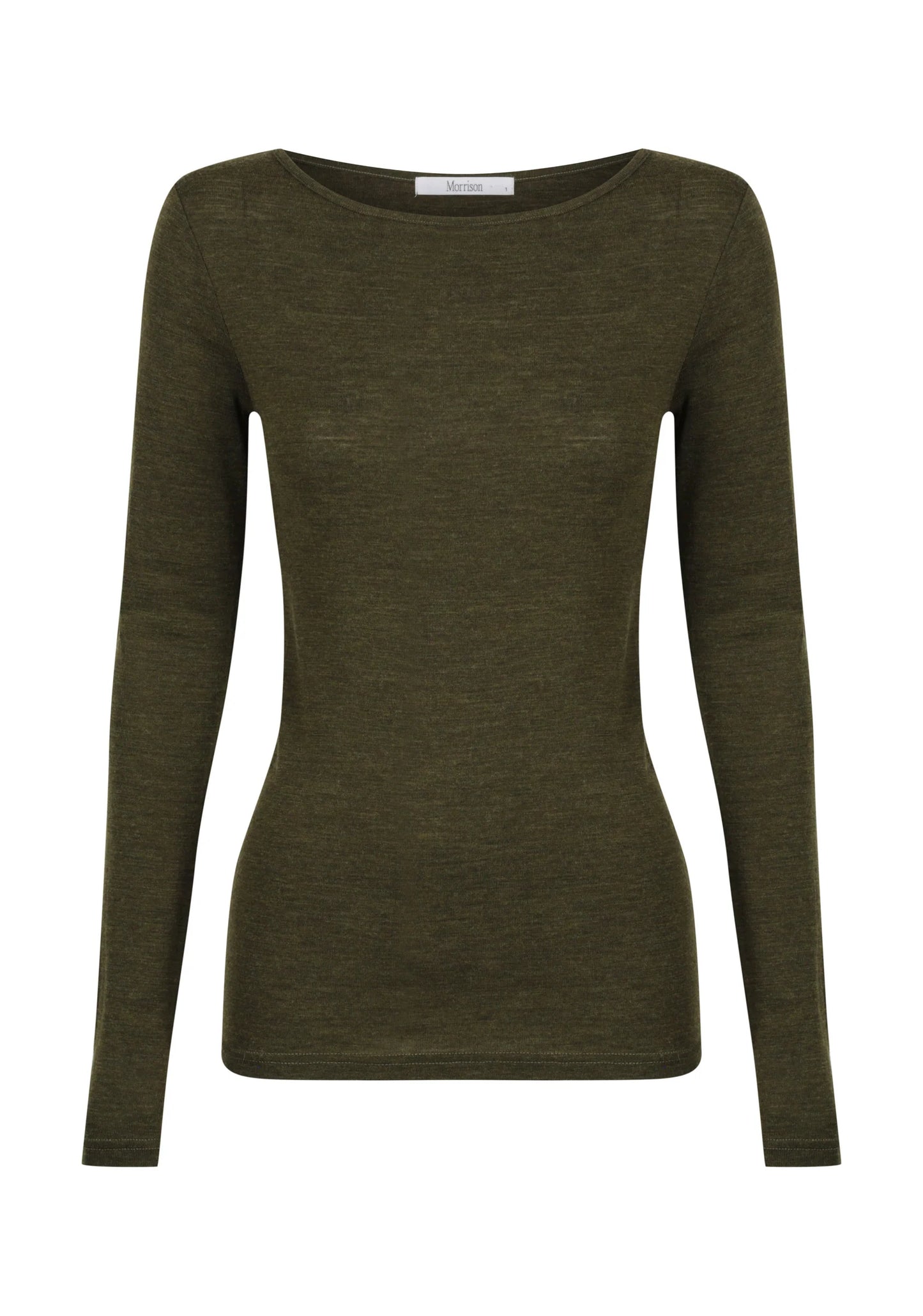 Morrison Morri Merino Round Neck - Khaki