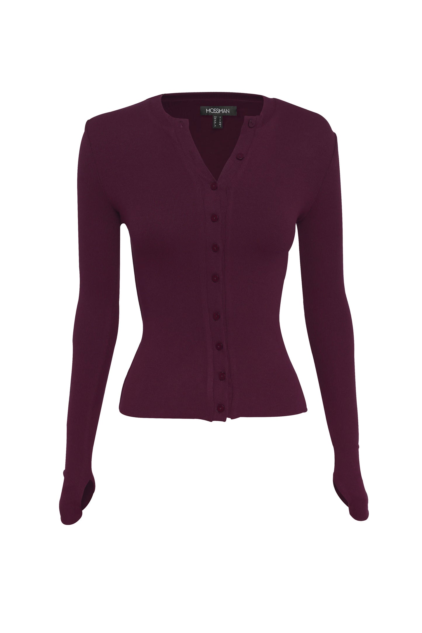 Mossman Lyon Cardigan - Cherry Lacquer
