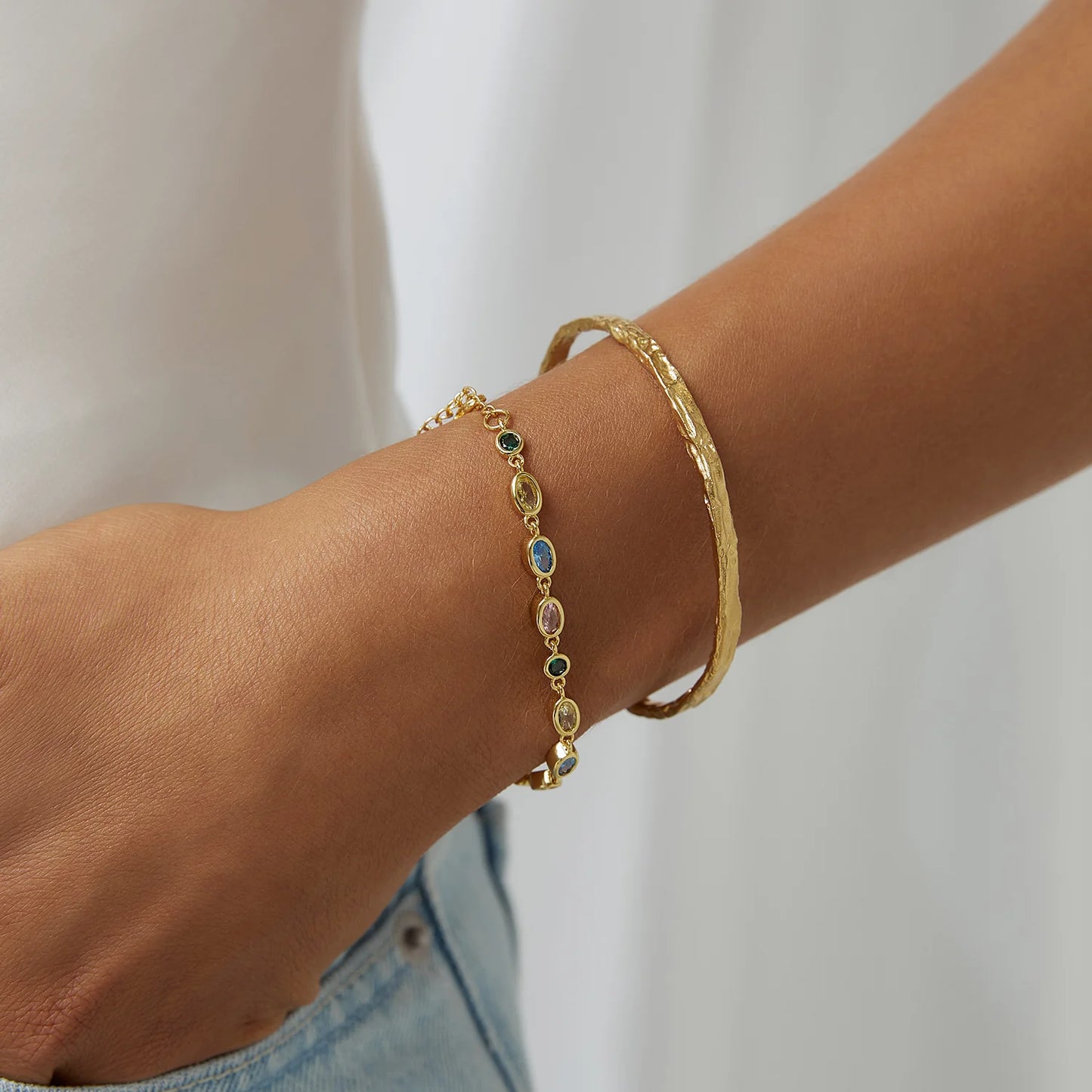 Arms of Eve Isadora Gold Bracelet - Multi