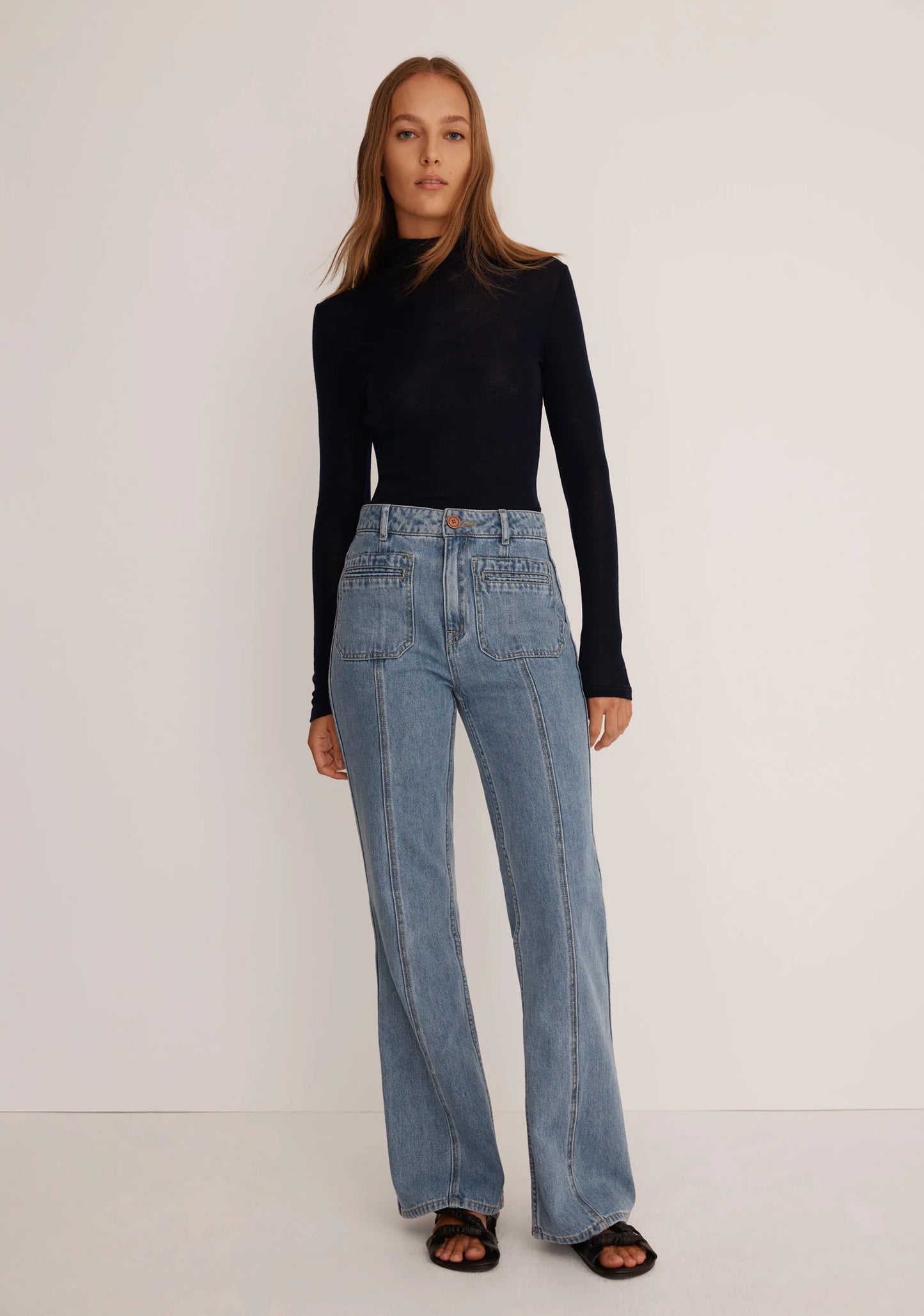 Morrison Morri Merino High Neck - Black