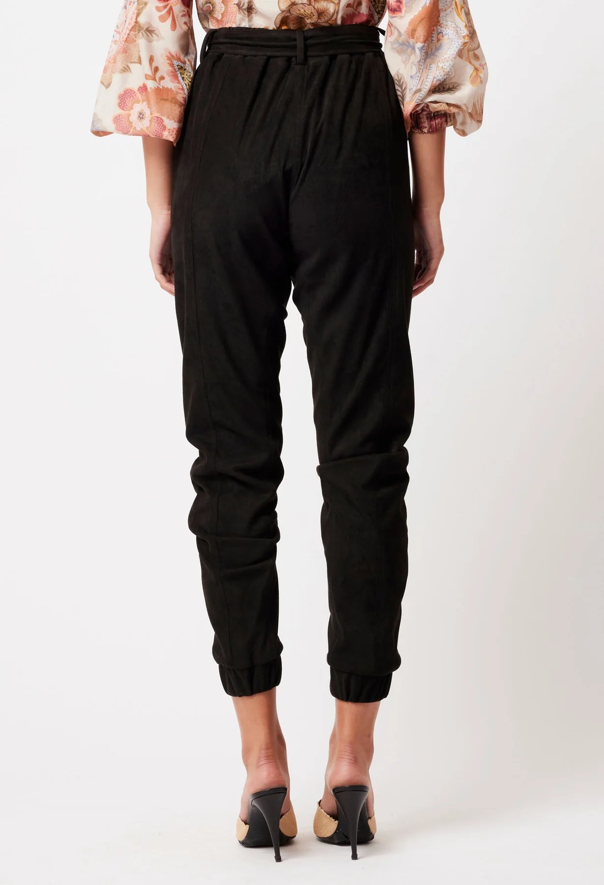 Once Was Lyra Faux Suede Jogger