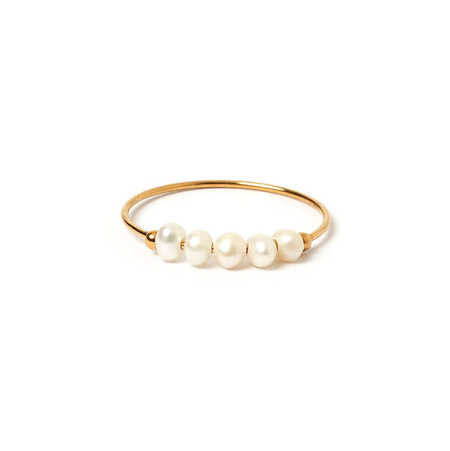 Arms of Eve Remi Gold and Pearl Ring