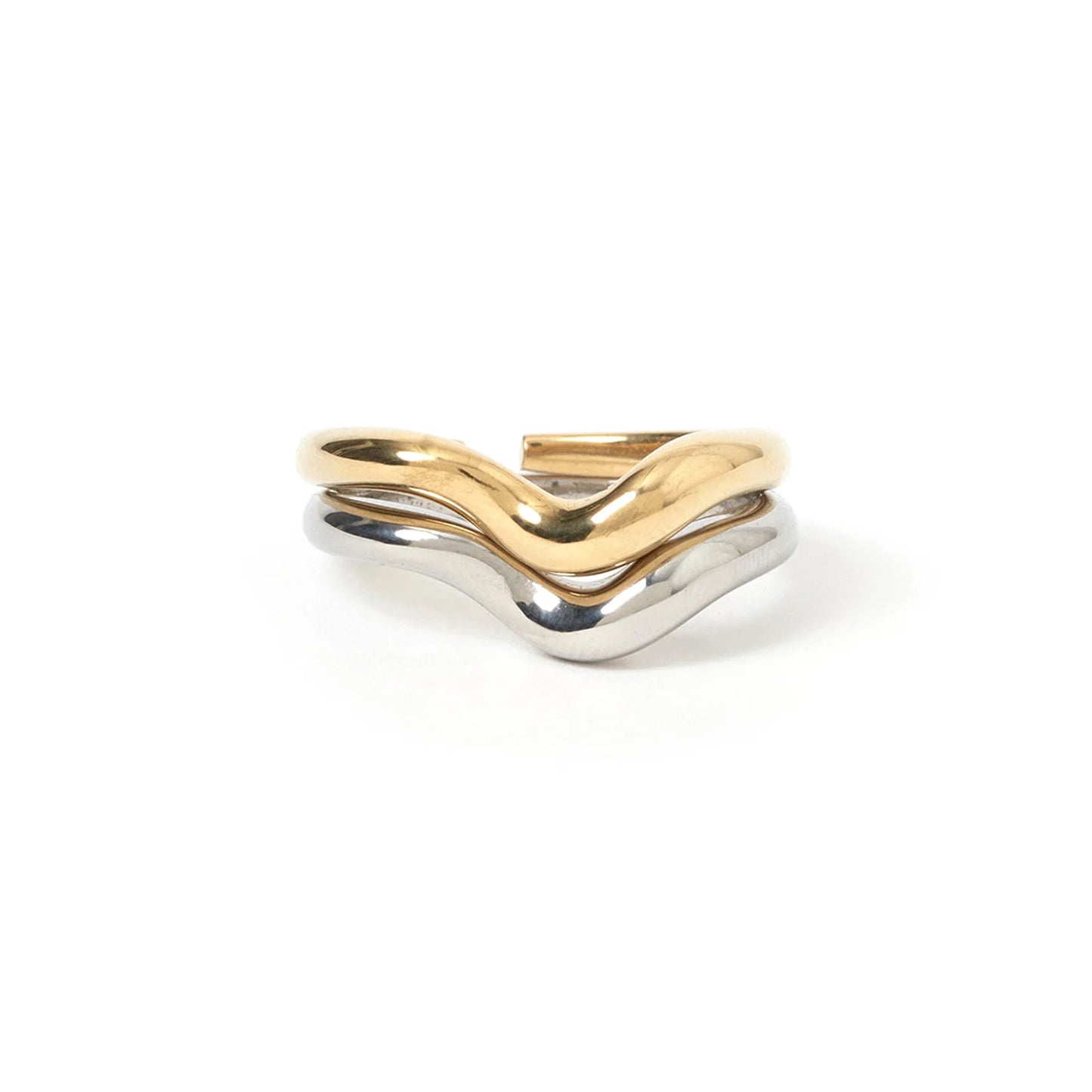 Arms of Eve Simi Two Tone Two Ring Set