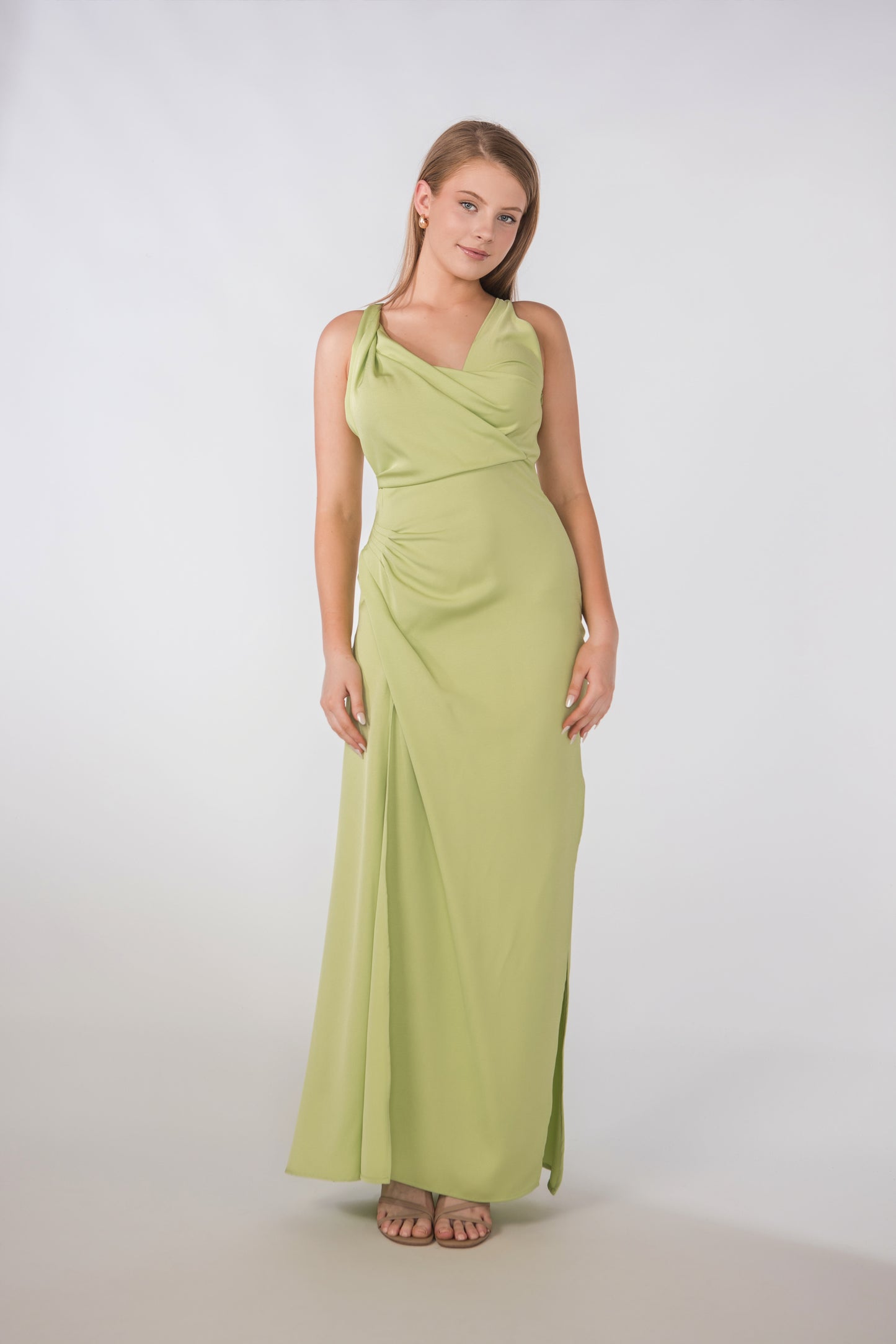 One Fell Swoop Alina Dress in Green Grape