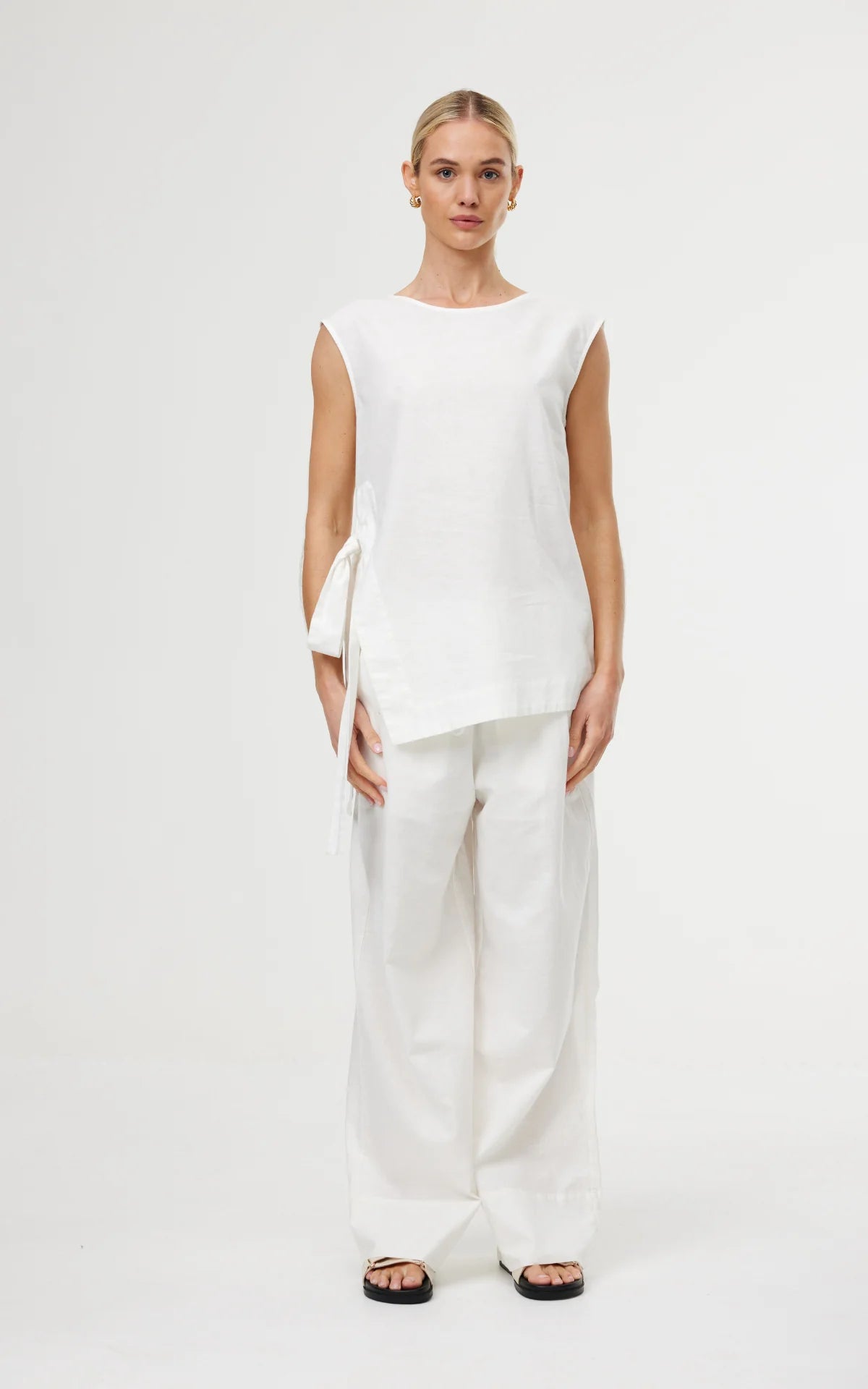 Kinney The Label Sierra Top - Ivory