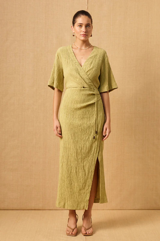 Mon Renn Kalani Dress - Olive