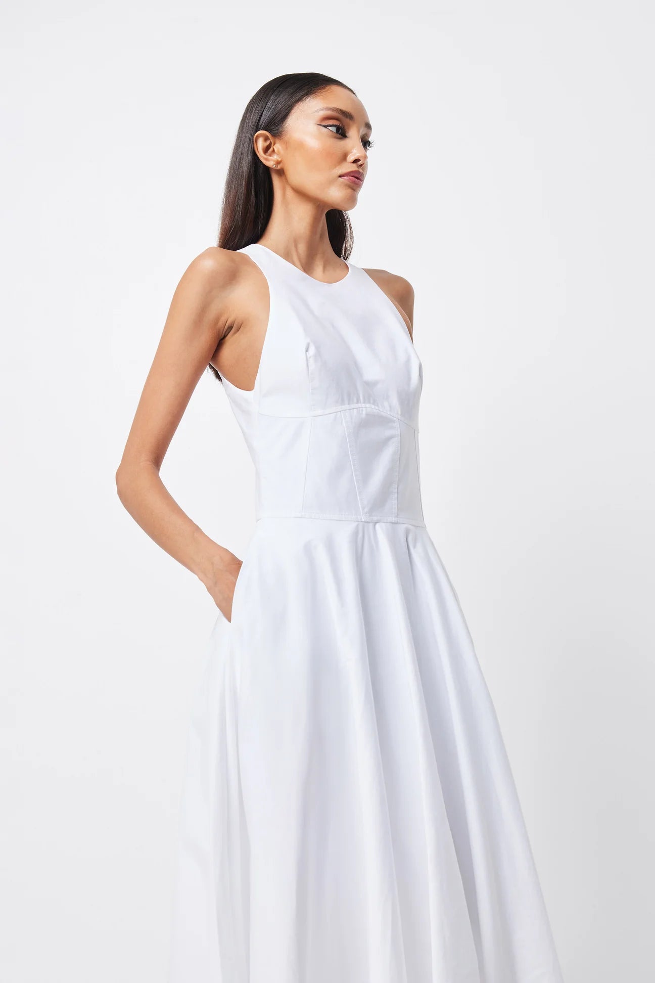 Mossman Homage Maxi Dress - White