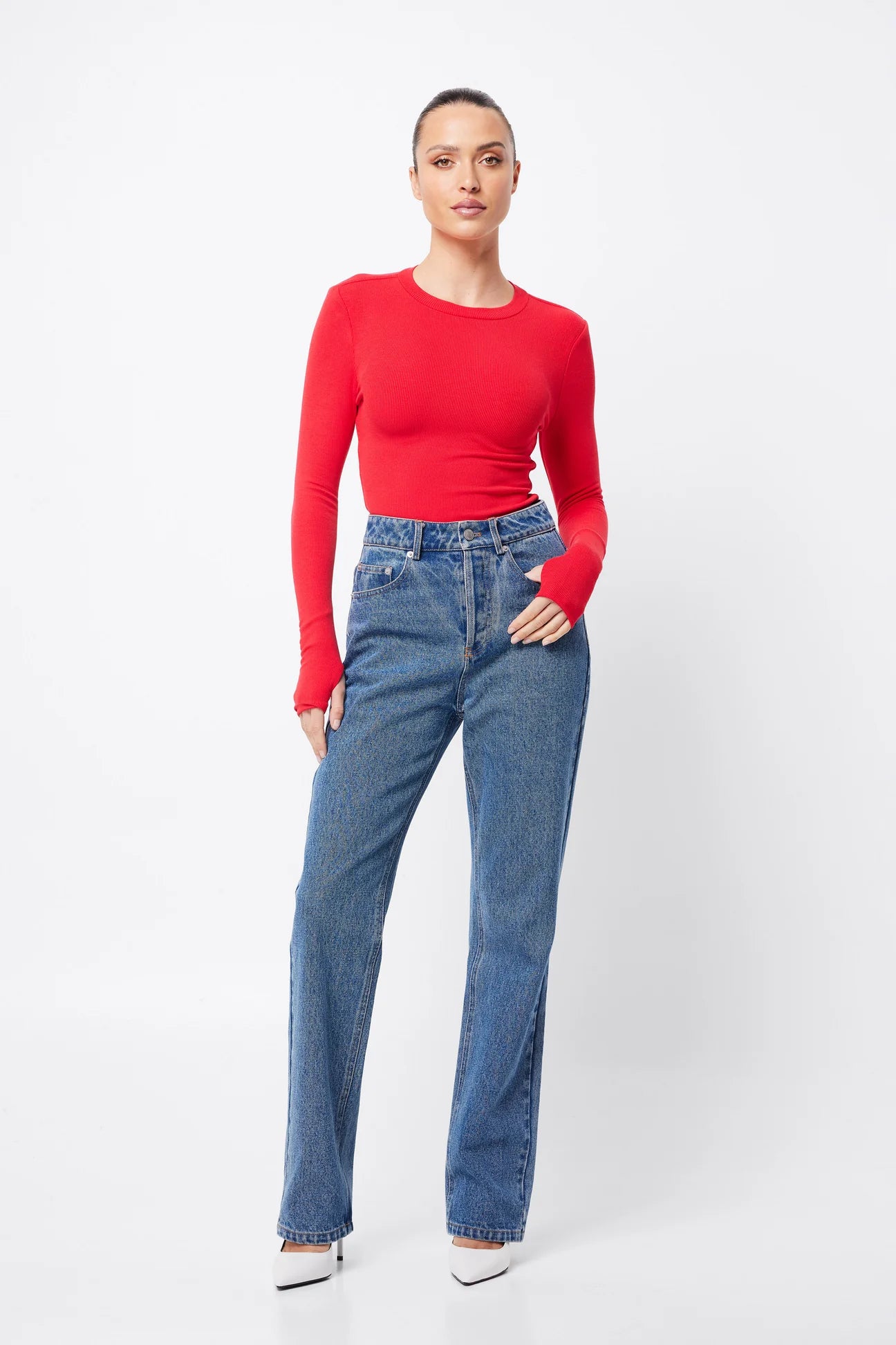 Mossman The Brooklyn Top - Red