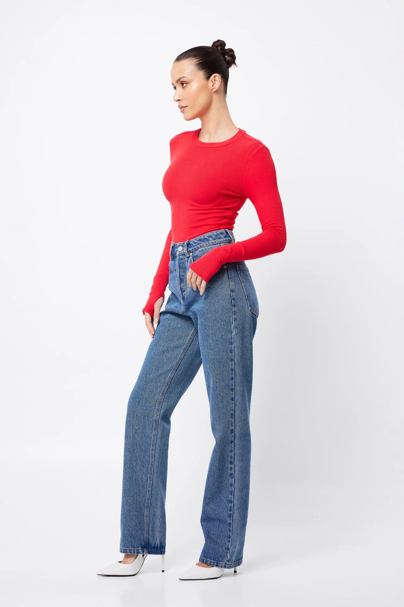 Mossman The Brooklyn Top - Red