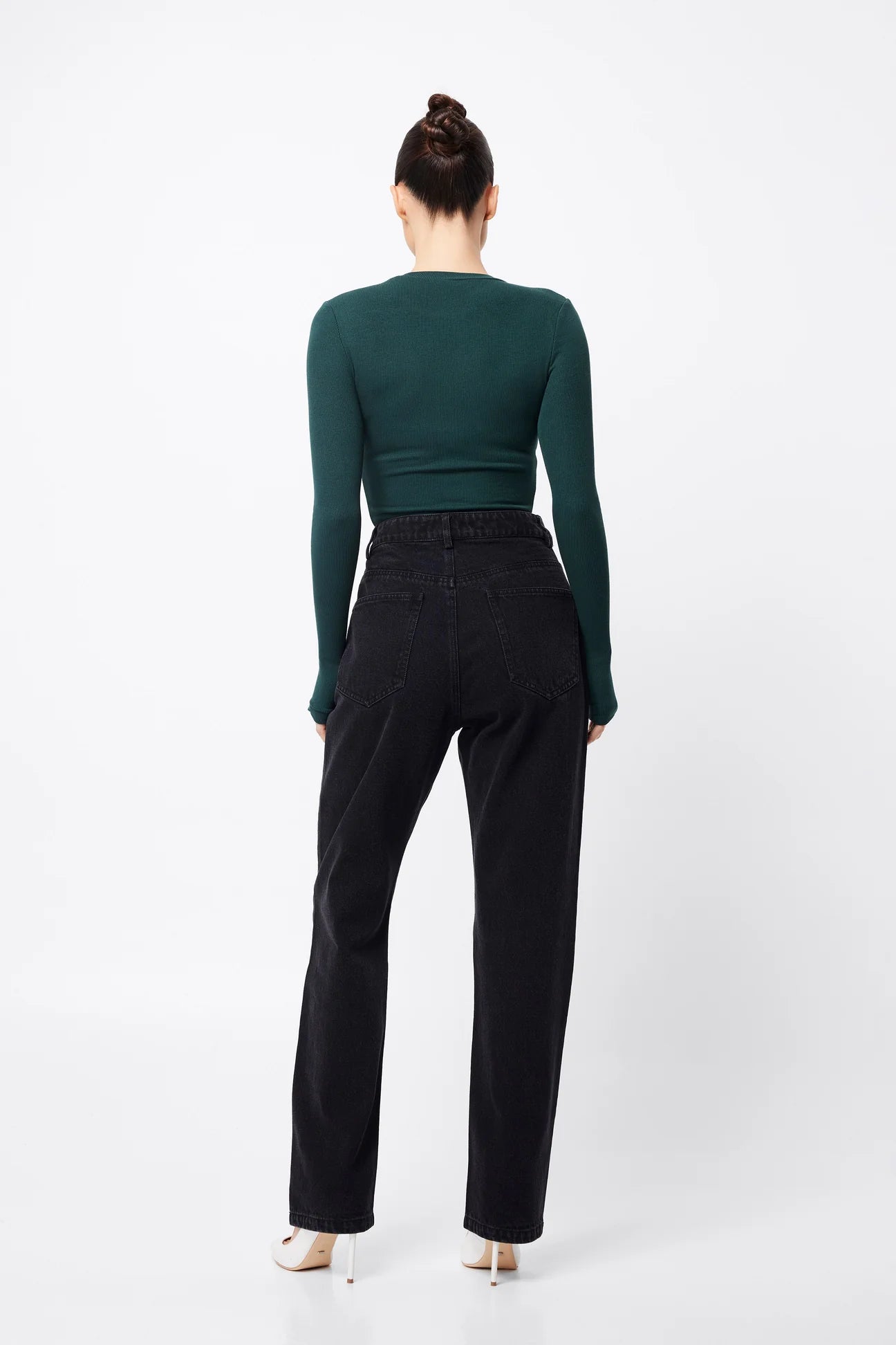 Mossman The Brooklyn Top - Forest Green