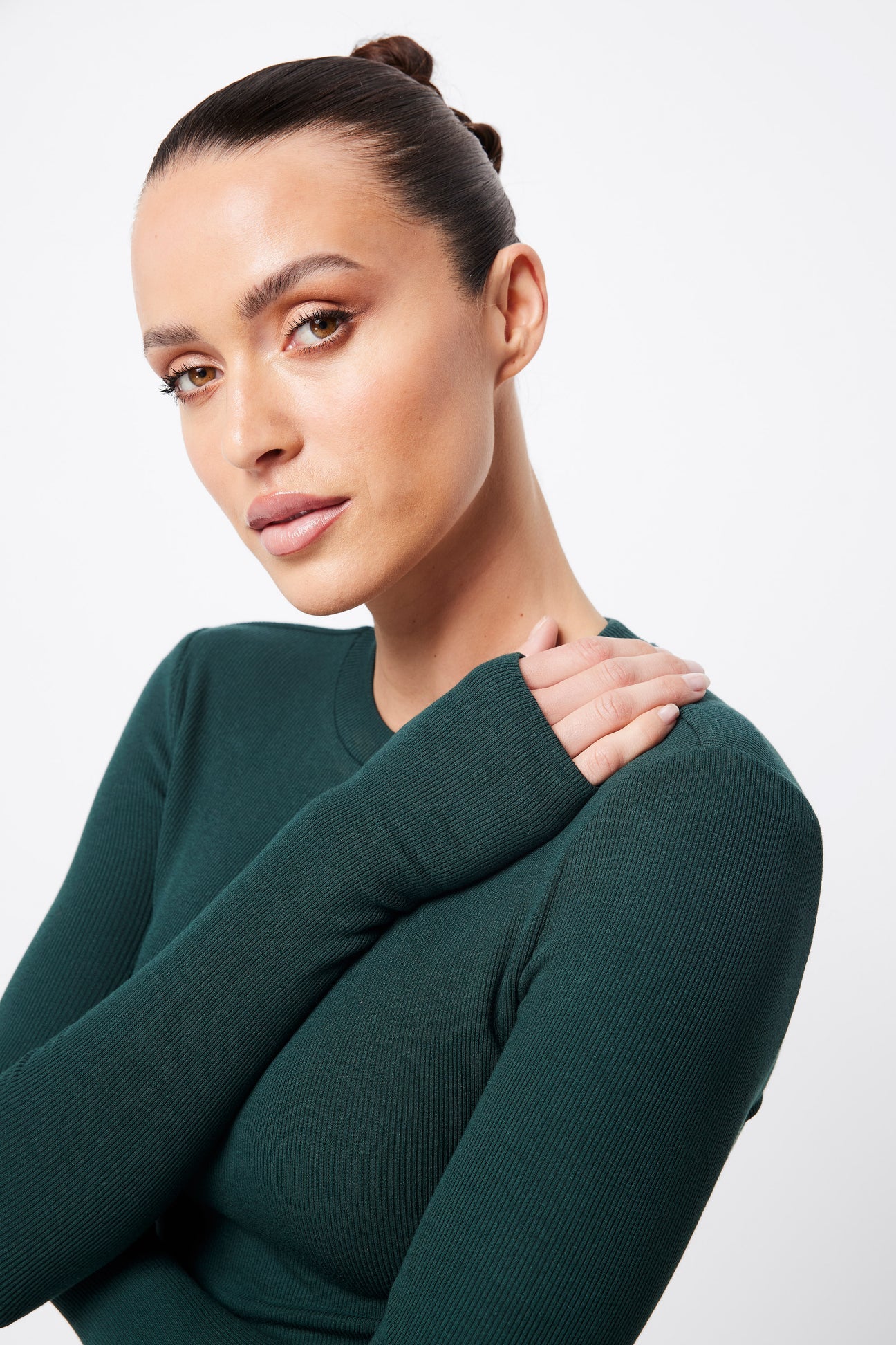 Mossman The Brooklyn Top - Forest Green