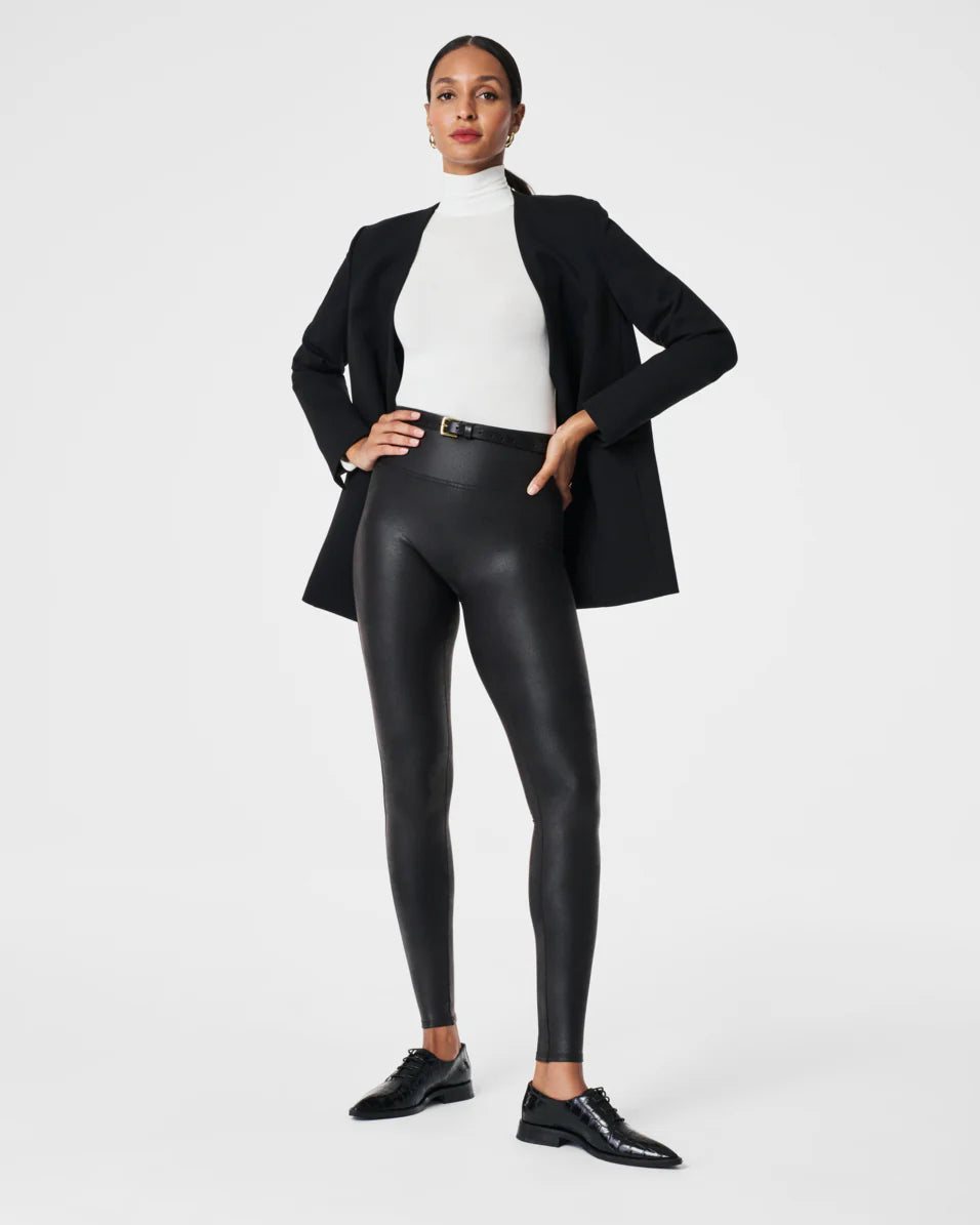 Spanx Faux Leather Legging - Black