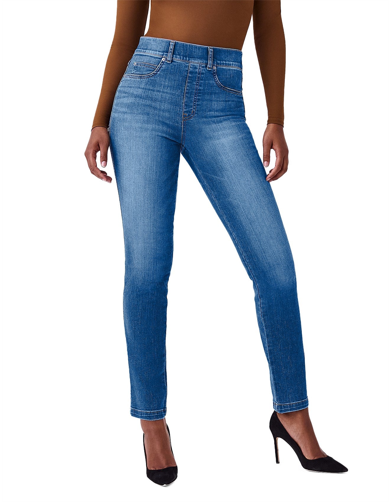 Spanx Ankle Straight Leg Jeans