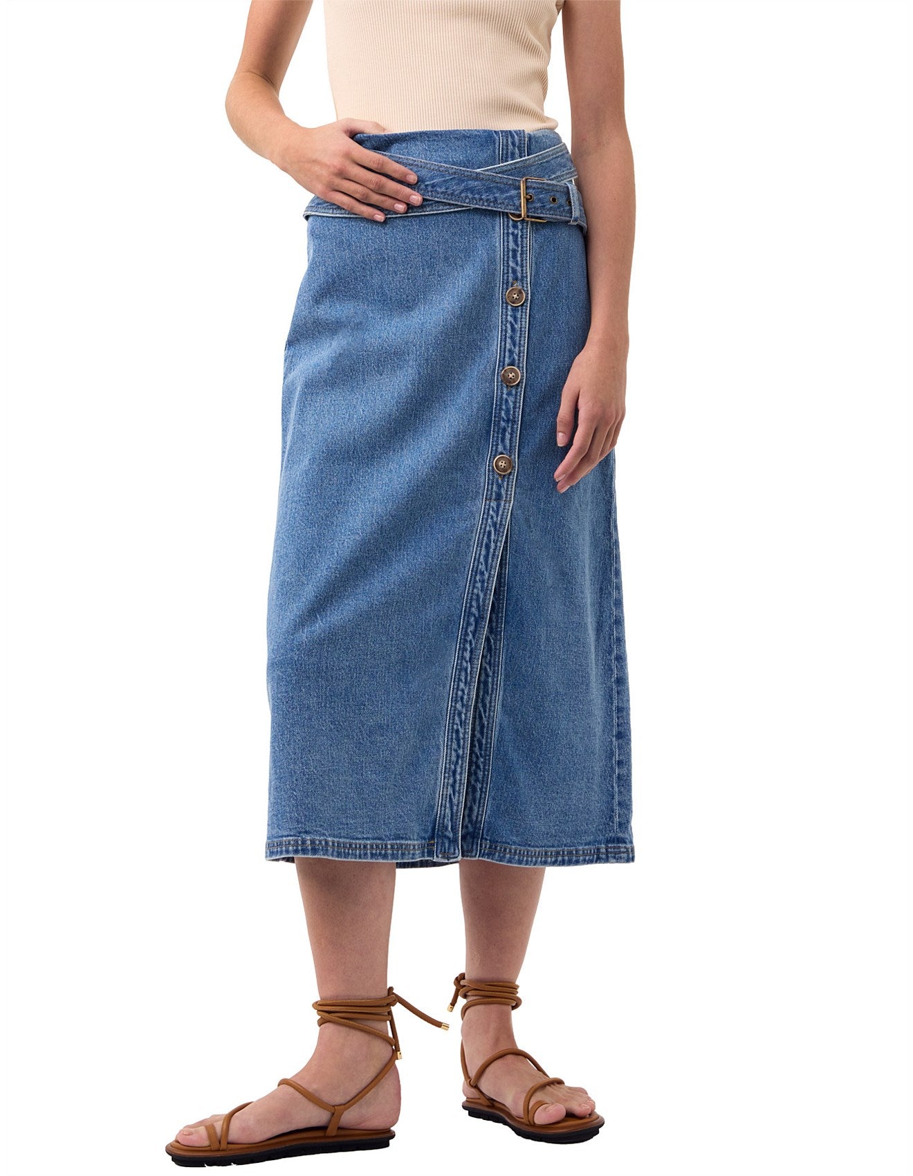 Morrison Hunter Denim Skirt