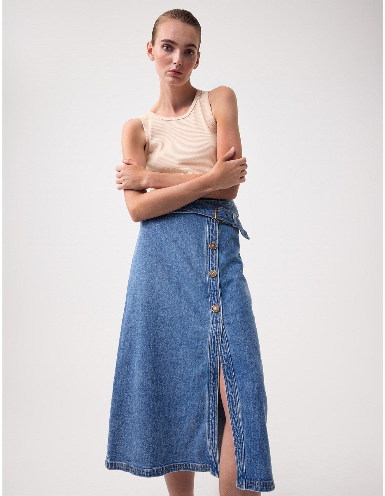 Morrison Hunter Denim Skirt