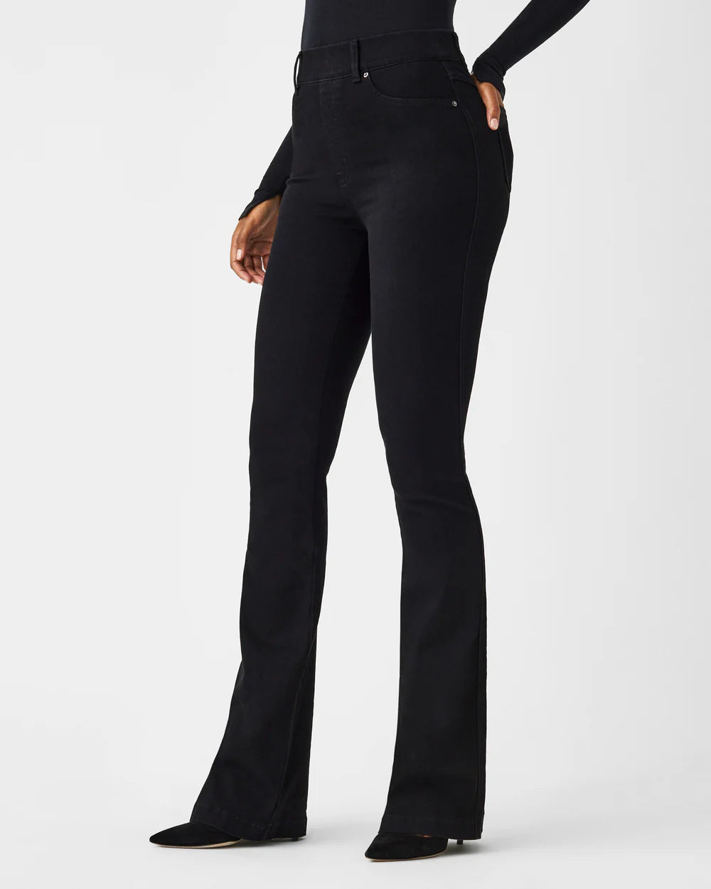 Spanx Denim Flare Jean - Midnight