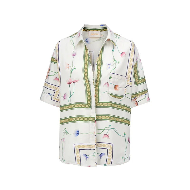 Sancia Willa Shirt - Amapola Print