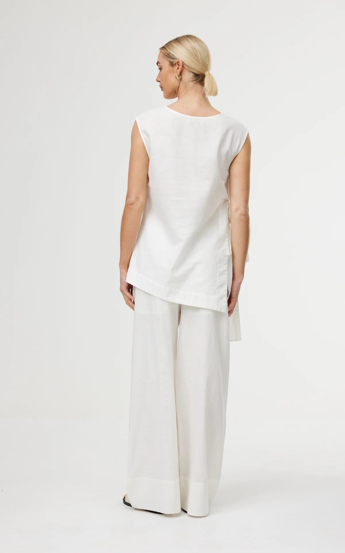 Kinney The Label Hampton Pant - Ivory