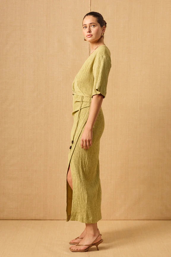 Mon Renn Kalani Dress - Olive