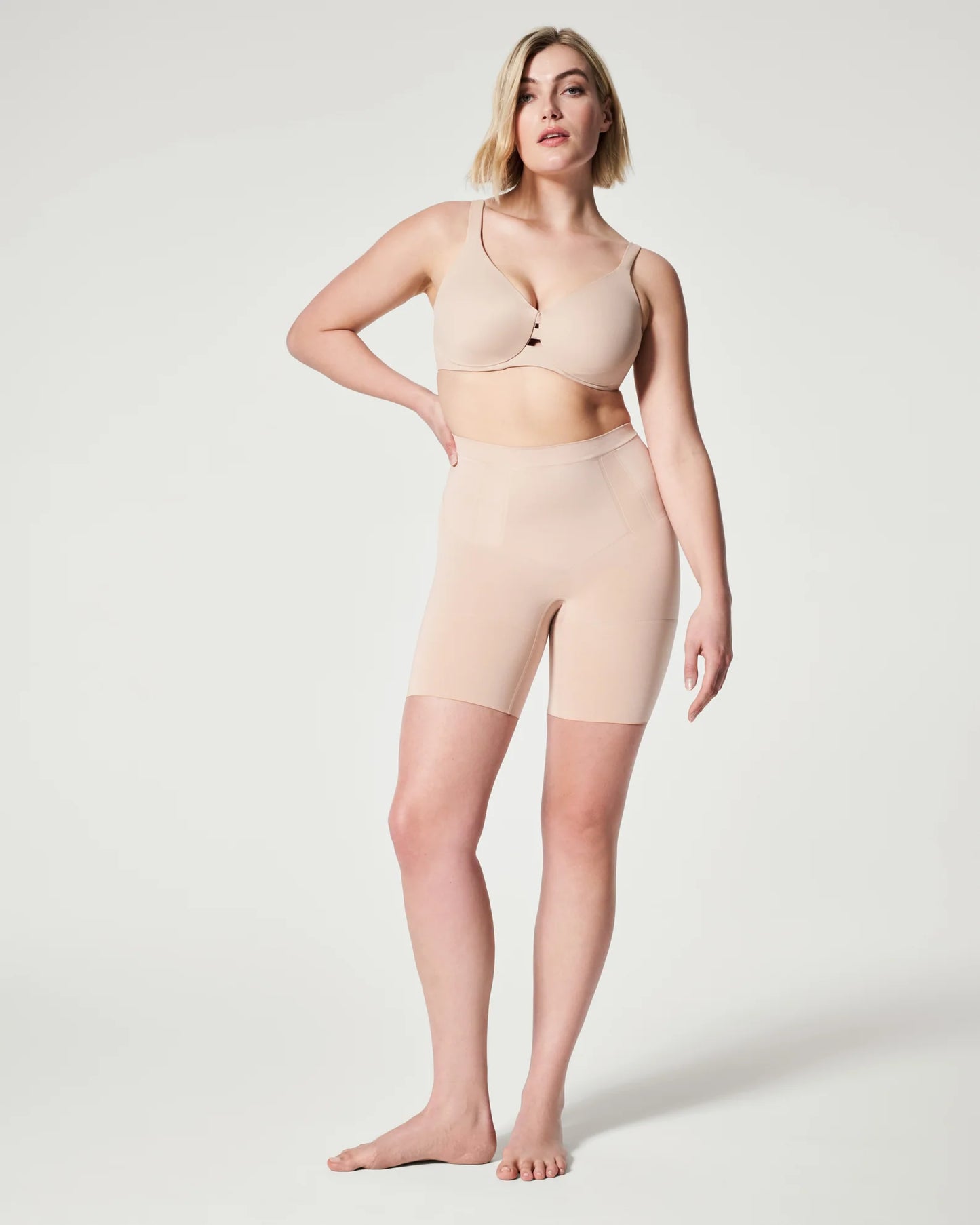 Spanx OnCore Mid-Thigh Short - Soft Nude - SS6615