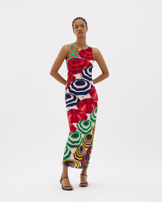 Muma World Riviera Electra Maxi Dress