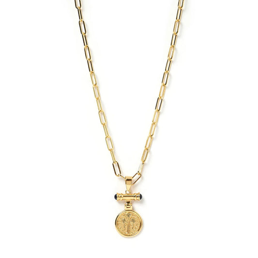 Arms of Eve Adoro Charm Gold Necklace