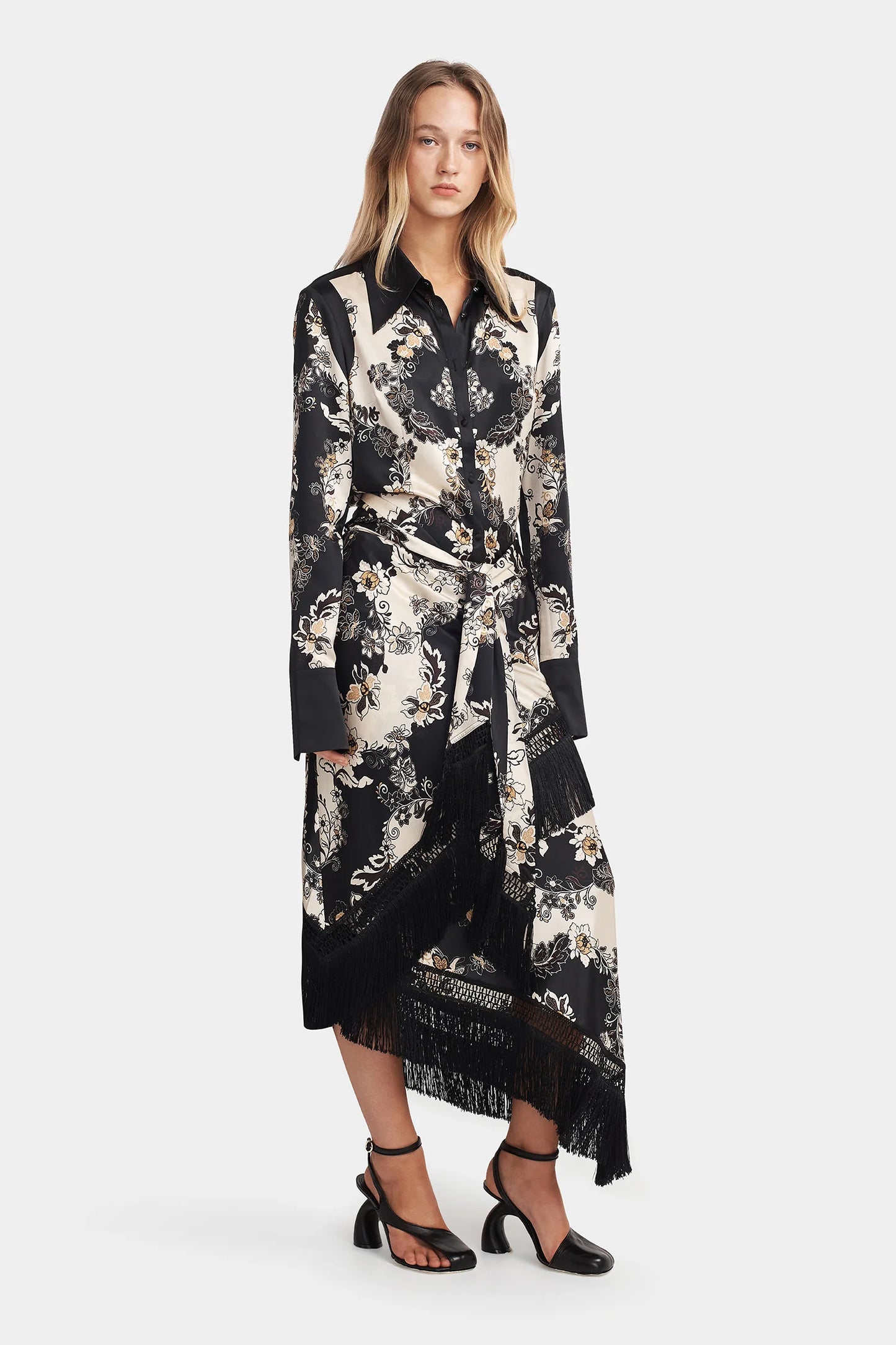 Hansen & Gretel Trinity Fringe Skirt - Nightgarden