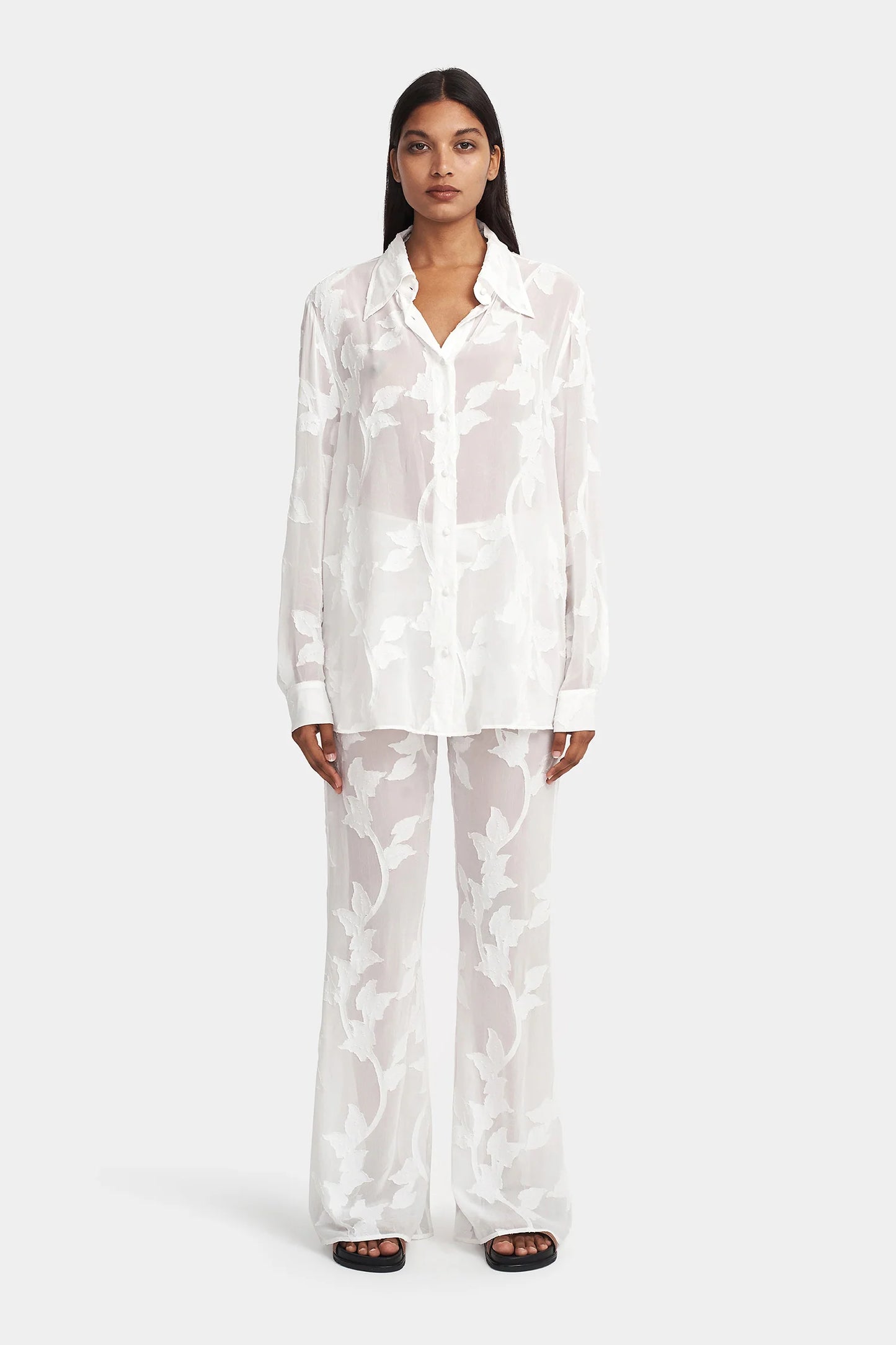 Hansen & Gretel Apollo Shirt - White Lily