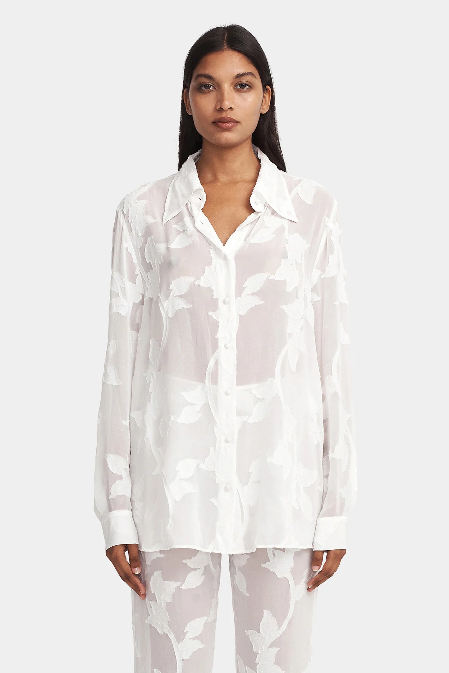 Hansen & Gretel Apollo Shirt - White Lily