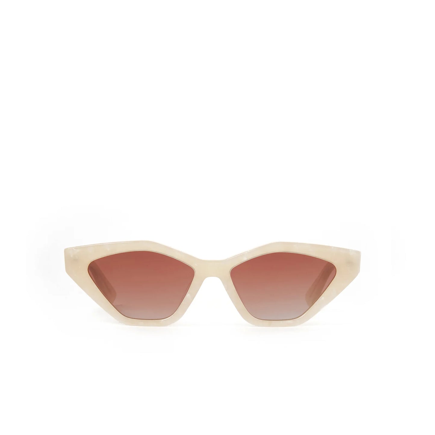 Arms of Eve Jagger Sunglasses - Cream Marle