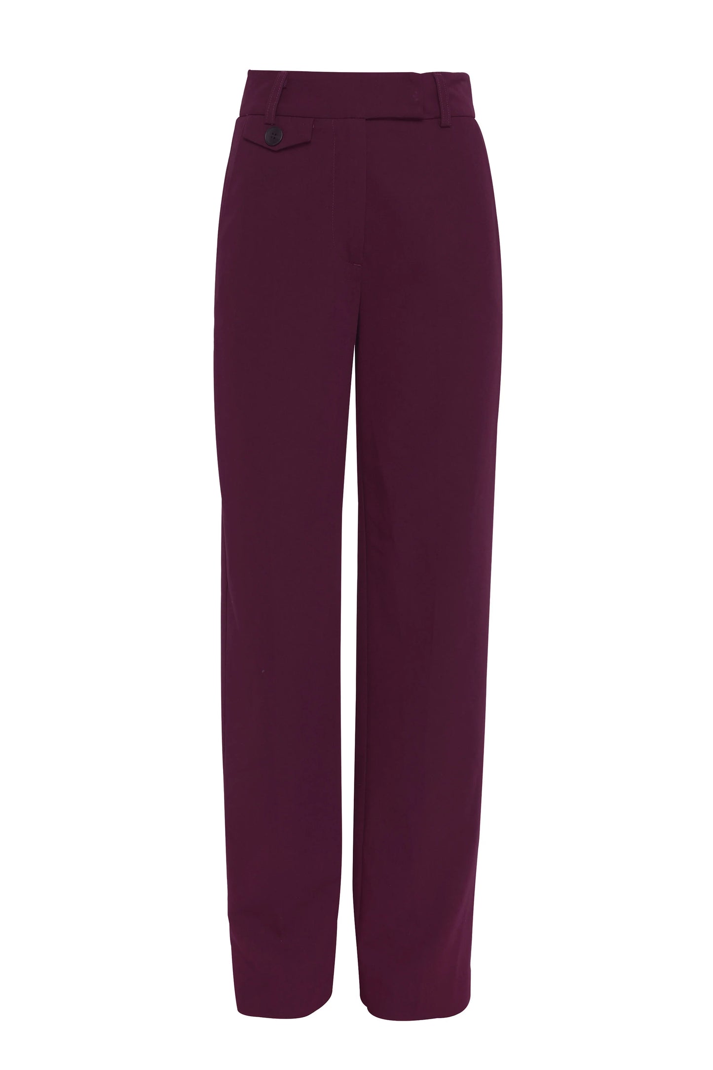 Mossman Boston Straight Leg Pant - Cherry Lacquer