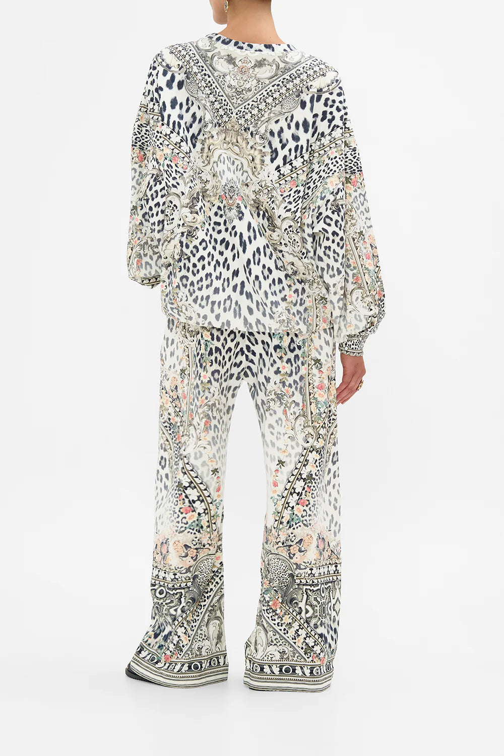 Camilla Marble Heaven Straight Leg Track Pant