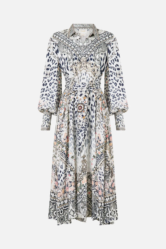 Camilla Marble Heaven Waist Tie Shirt Dress