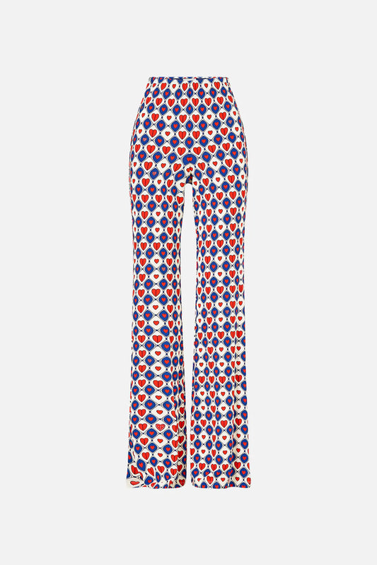 Camilla Rinse and Roar Jersey Flare Pant