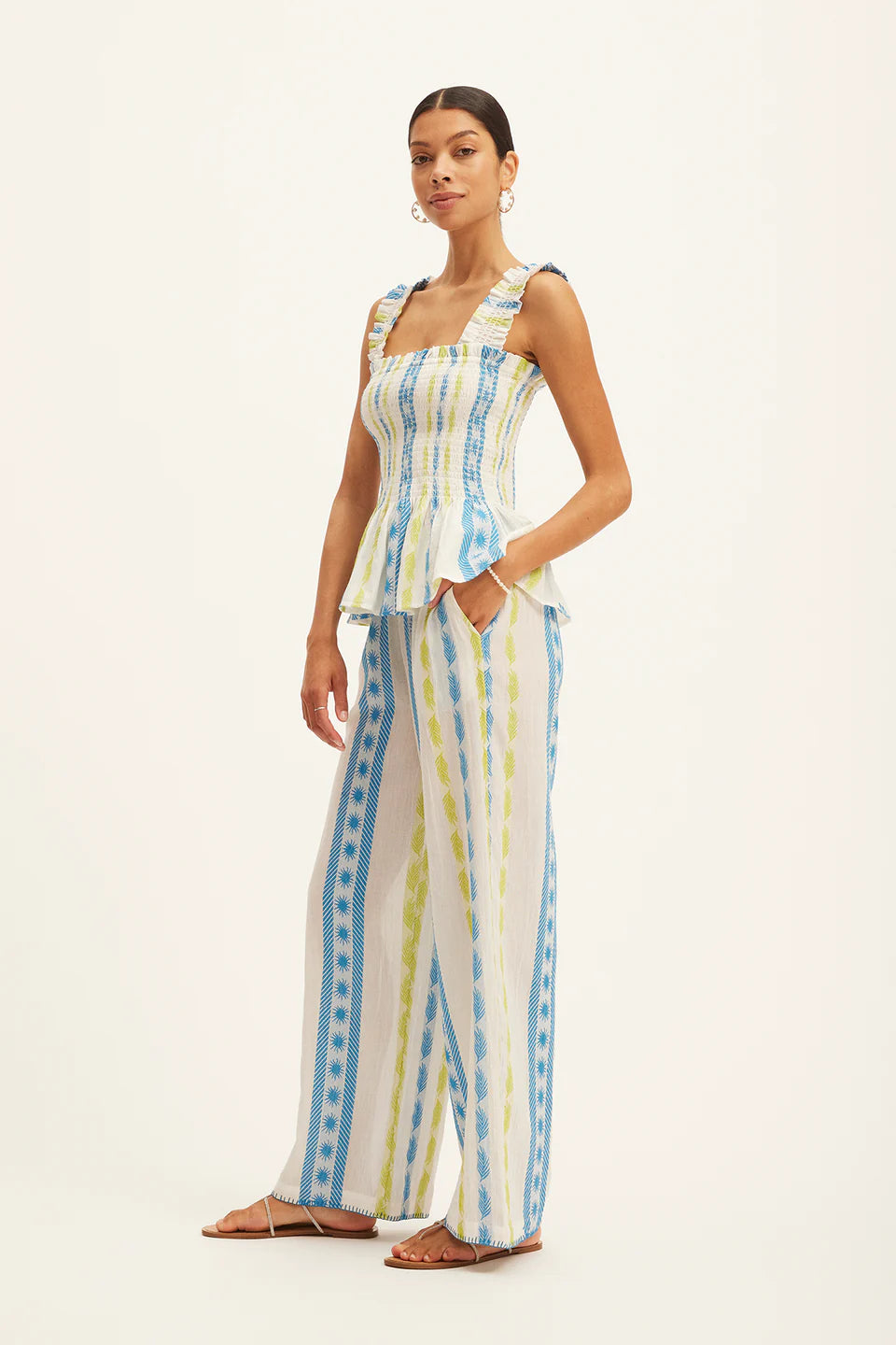 Summery Copenhagen Cady Pants - French Blue