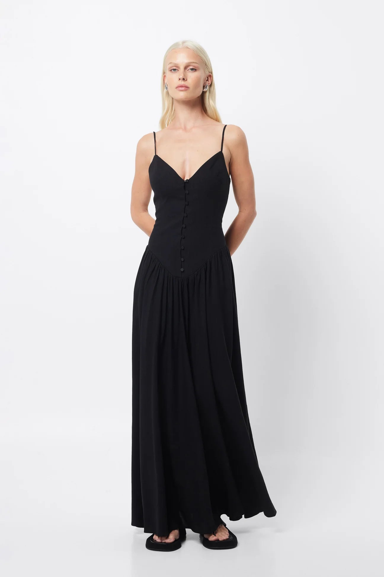 Mossman Common Ground Maxi Dress - Black