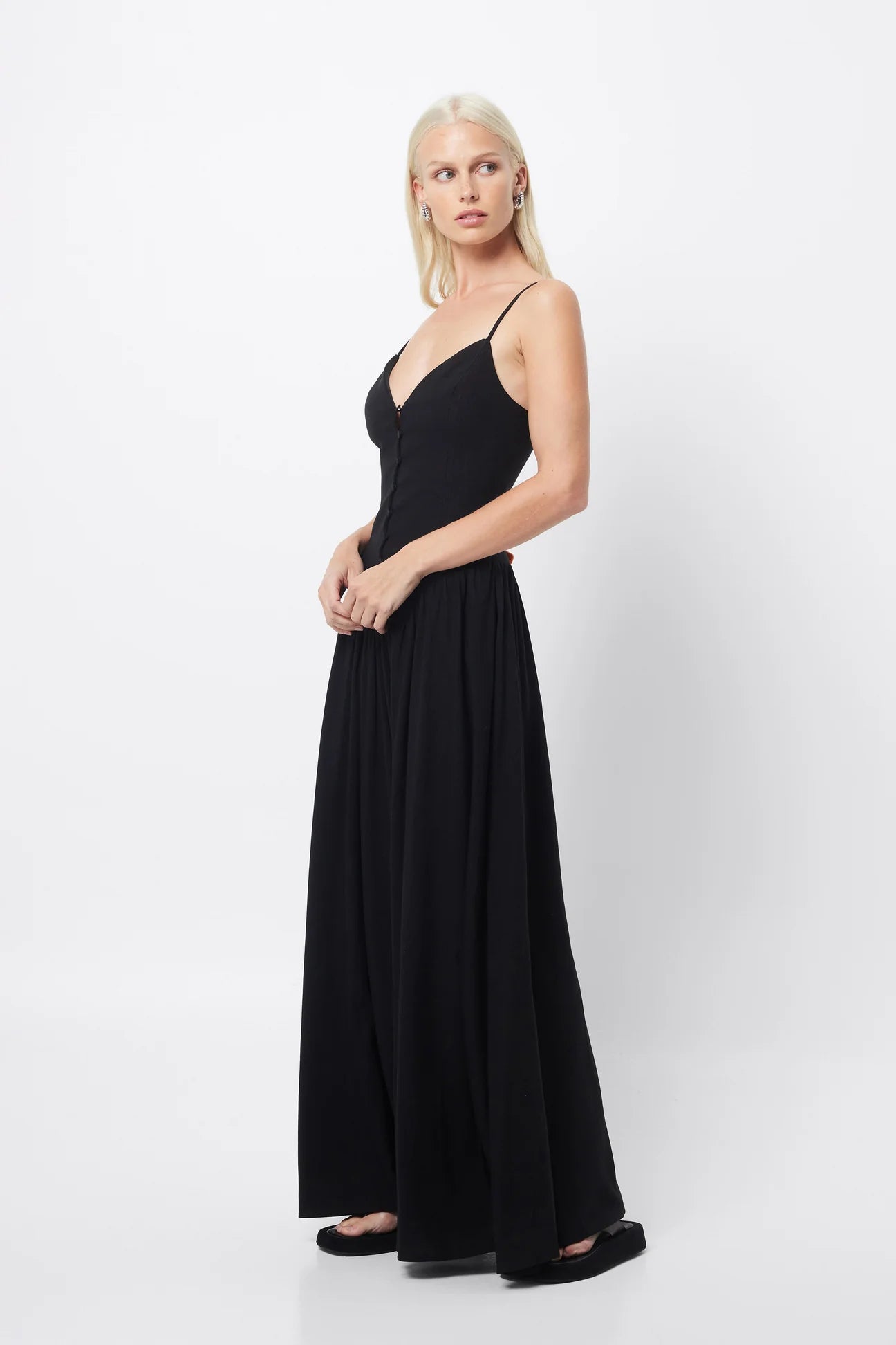 Mossman Common Ground Maxi Dress - Black