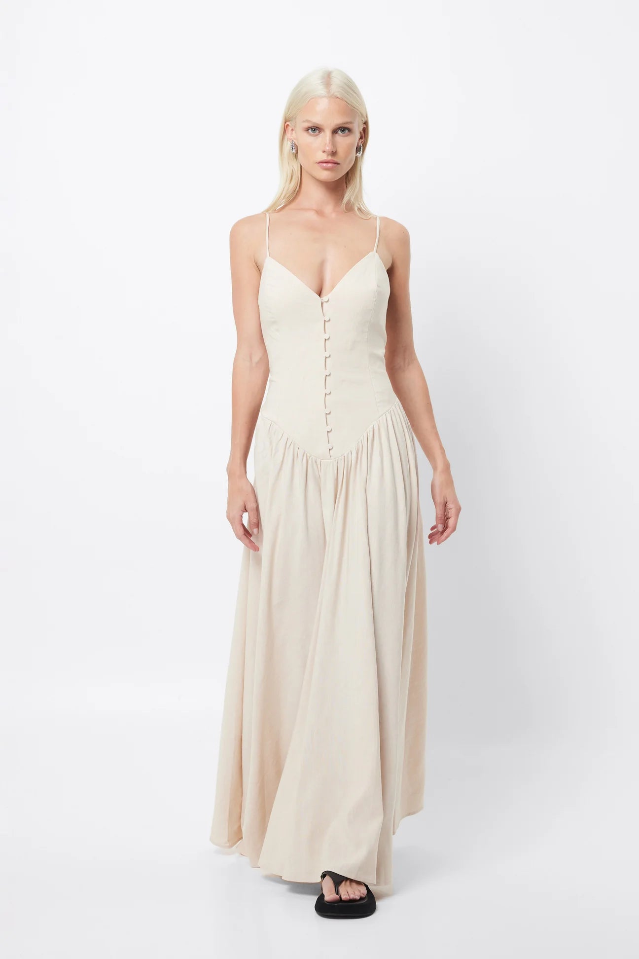 Mossman Common Ground Maxi Dress - Natural