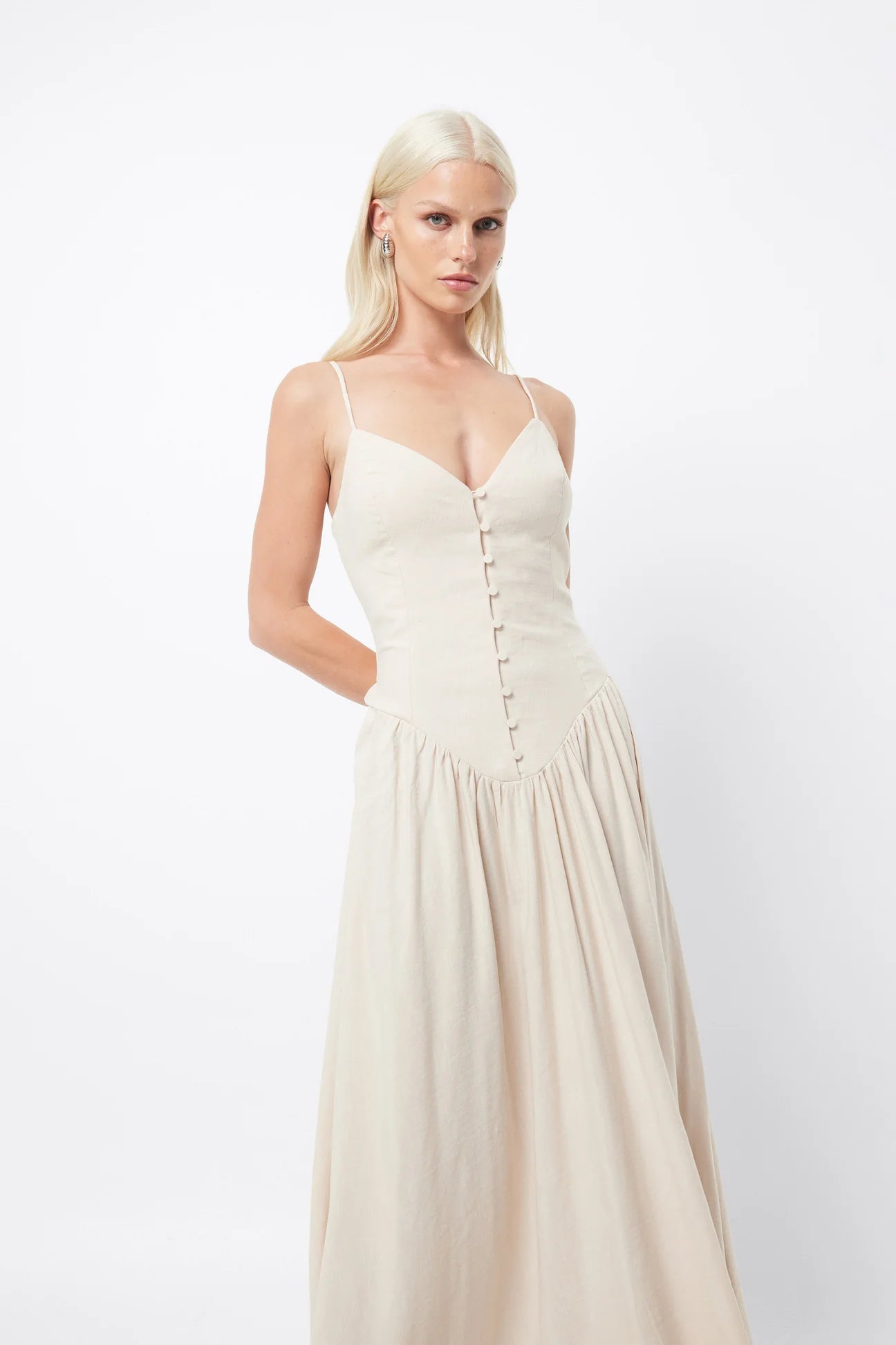 Mossman Common Ground Maxi Dress - Natural