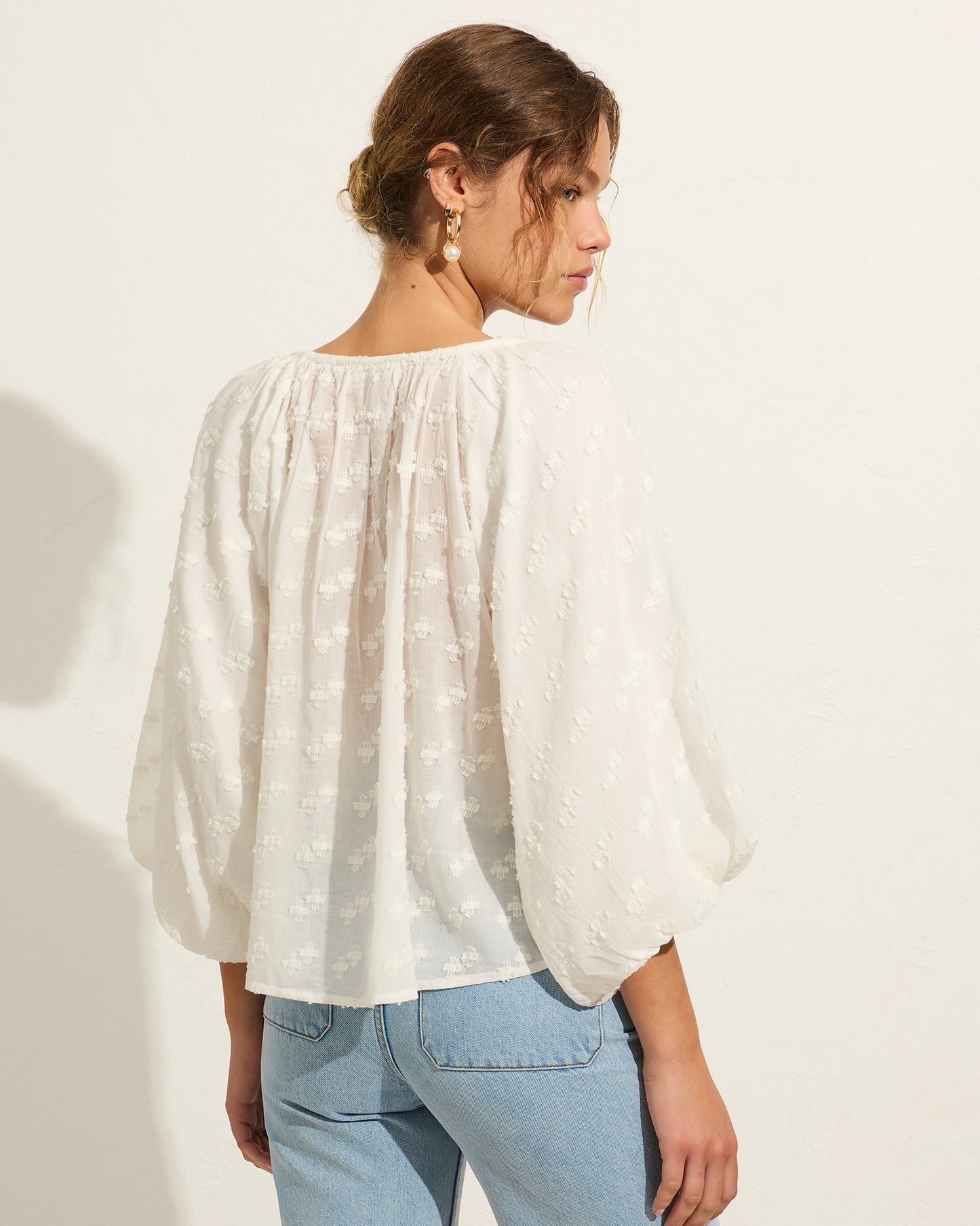 Auguste the Label Cora Blouse White