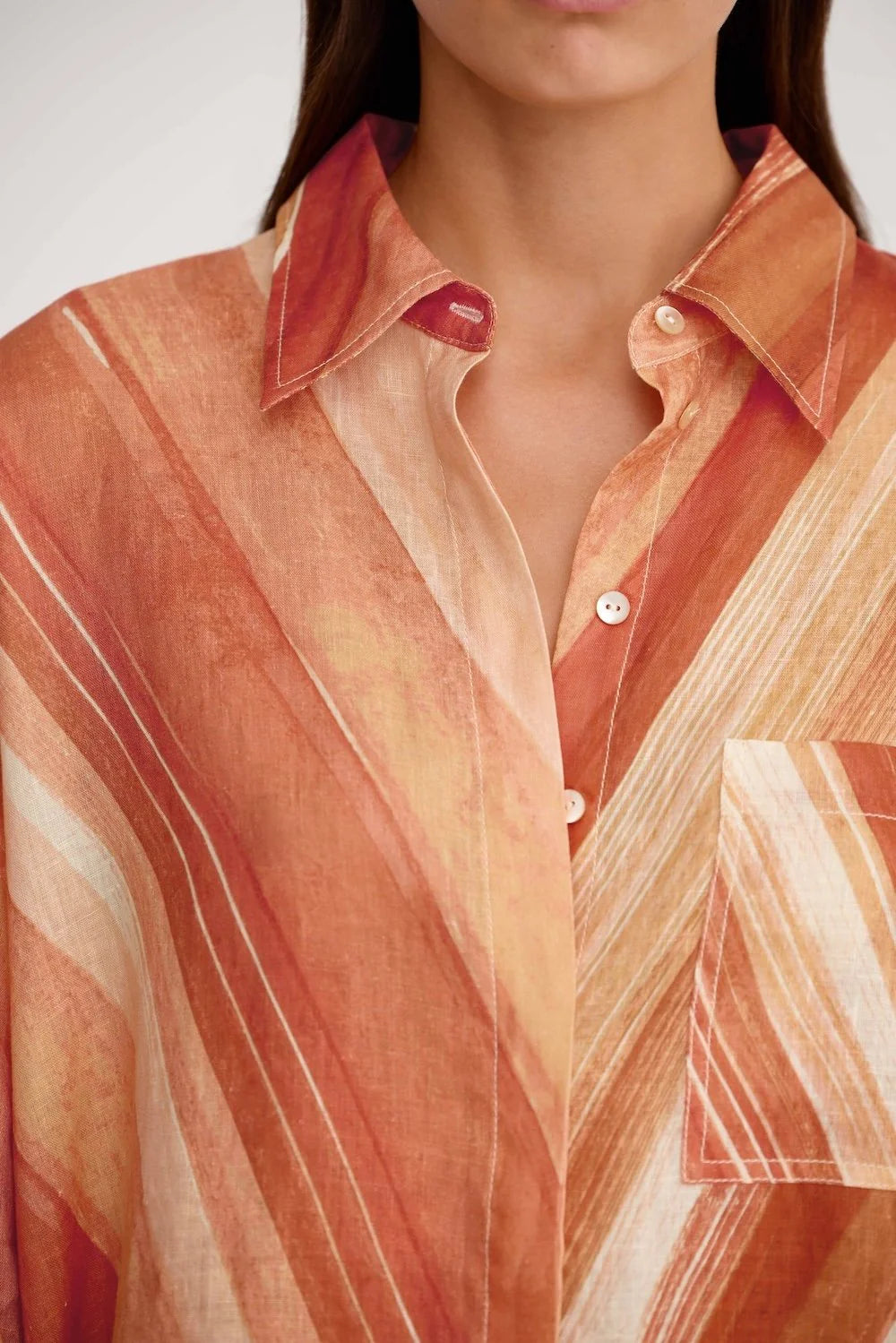 Significant Other Sascha Shirt - Sherbet Stripe