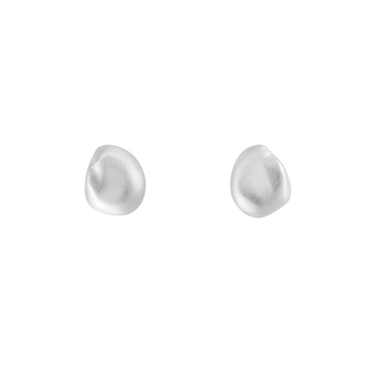 Fairley Silver Keshi Studs