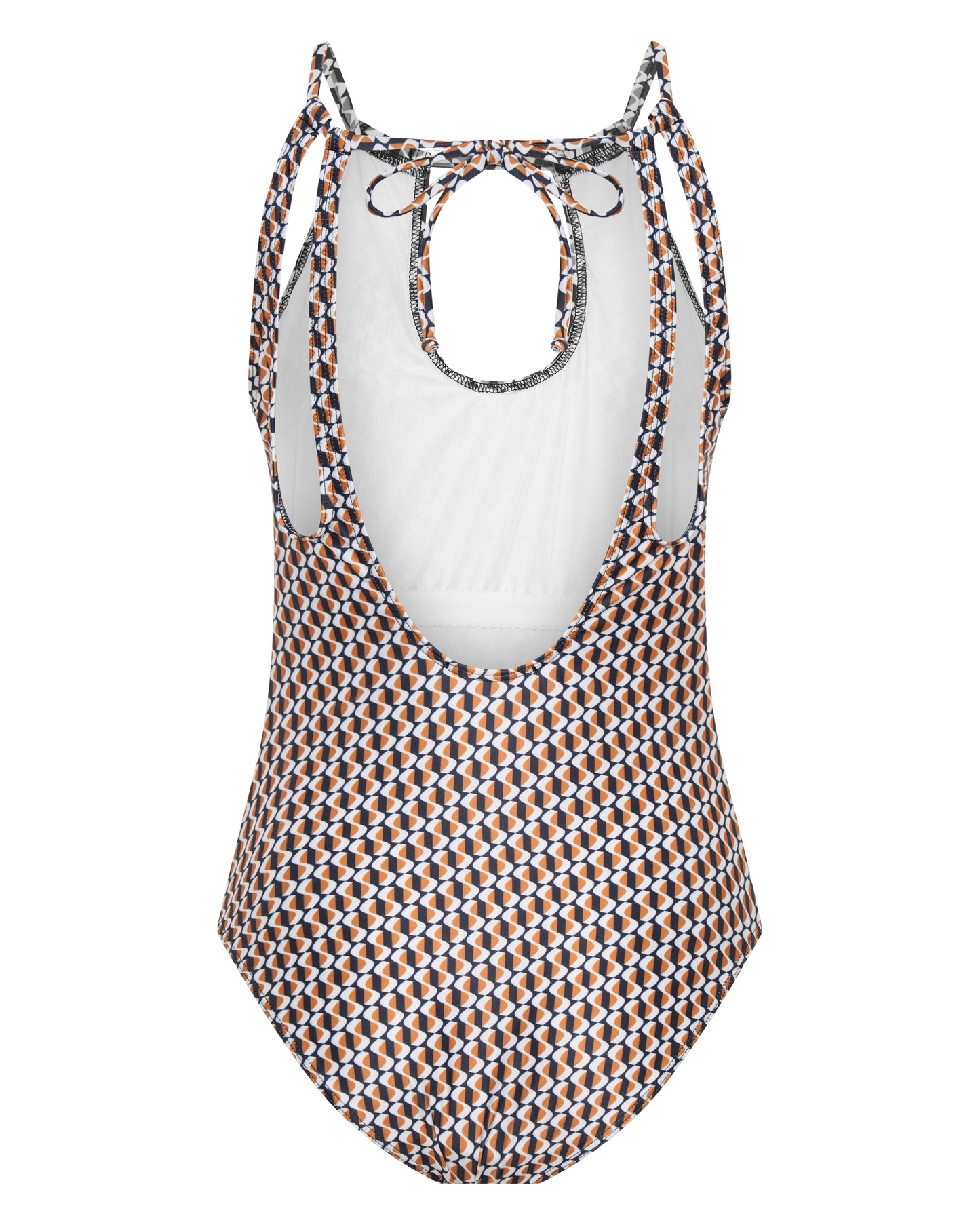 Ellery and Moss X Contessa Volpi One Piece Geo Print