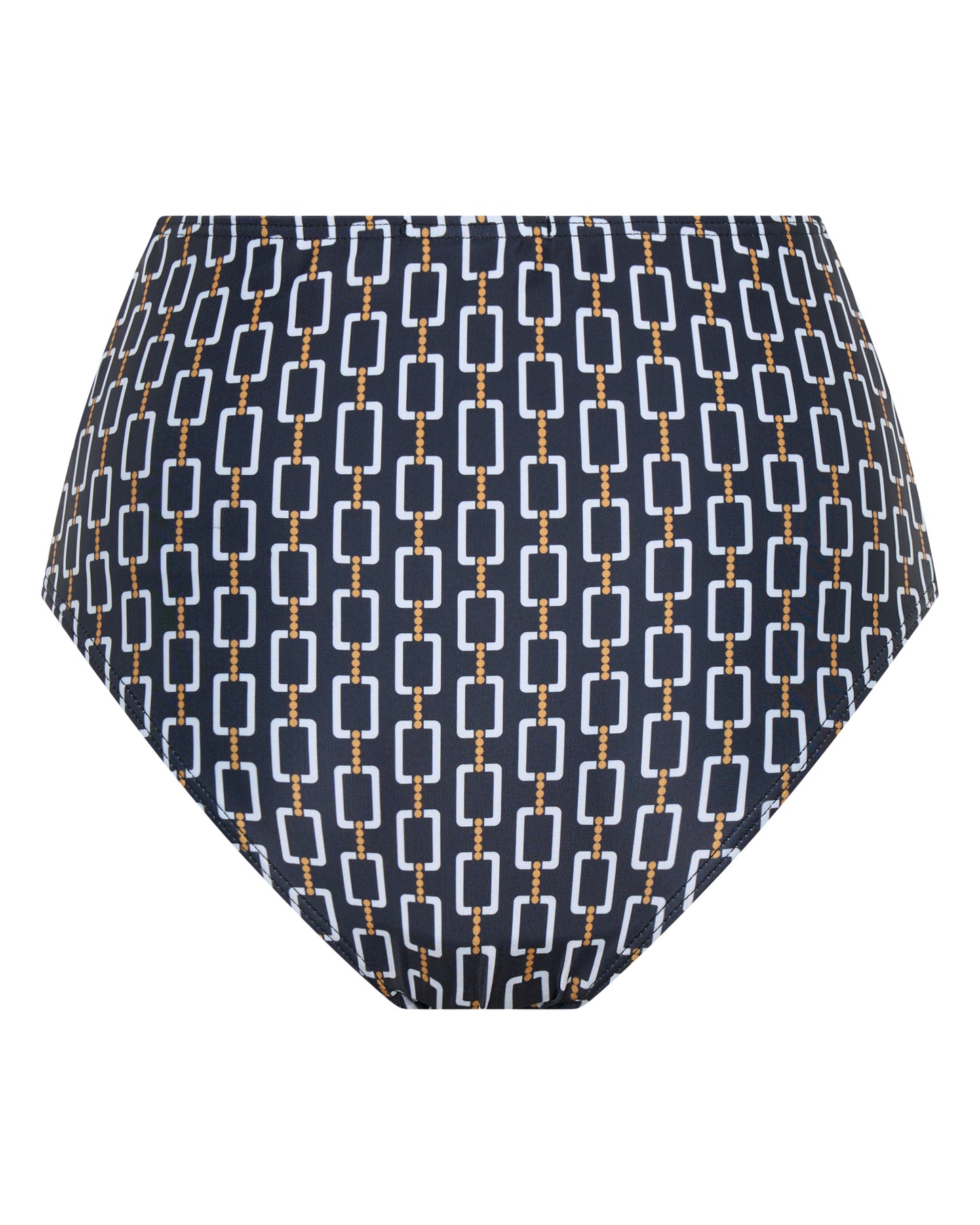 Ellery and Moss X Contessa Volpi High Waisted Bikini Bottom - Geo Print