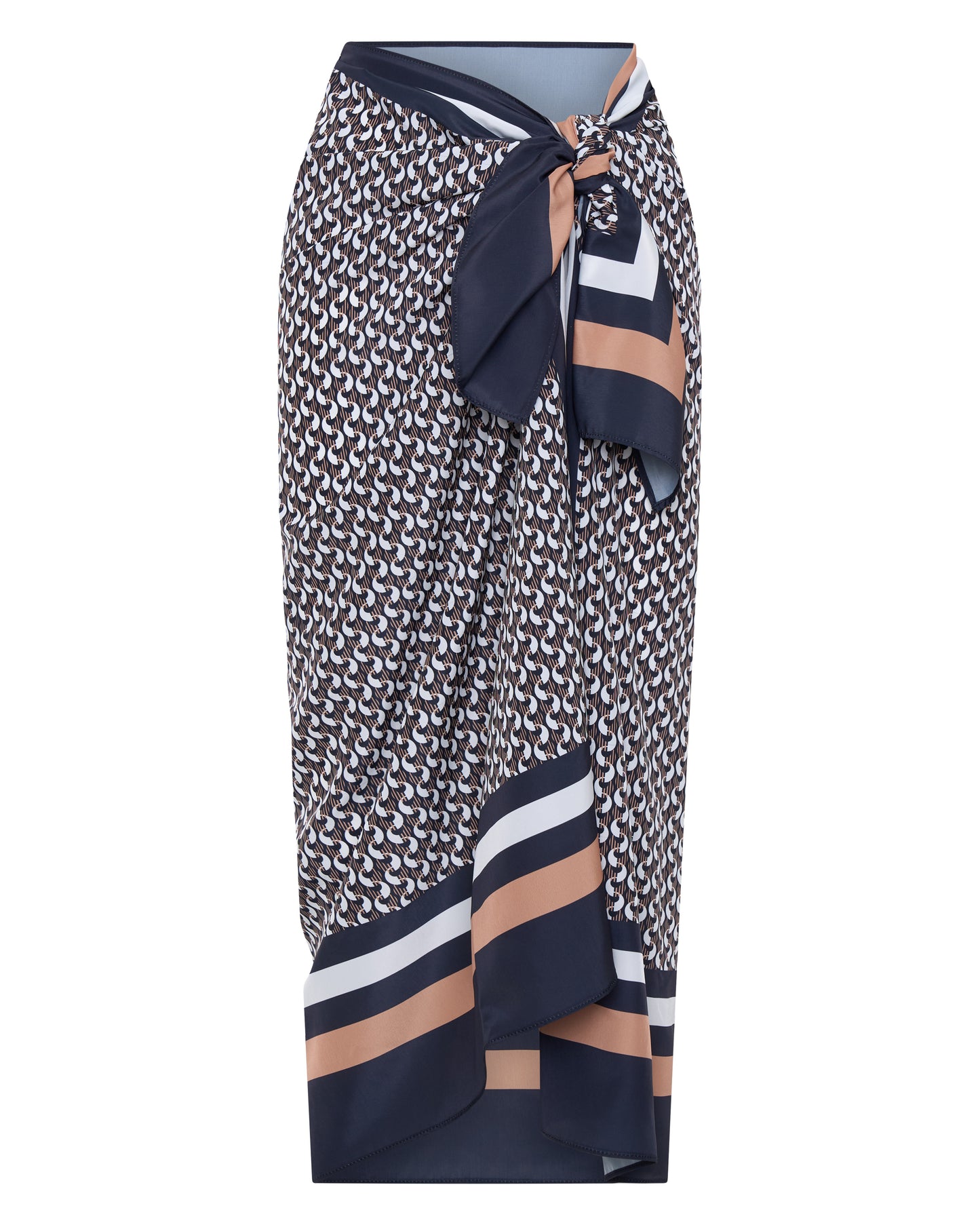 Ellery and Moss X Contessa Volpi  Bordered Sarong