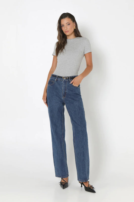 Madison The Label Elina Jeans - Indigo Denim