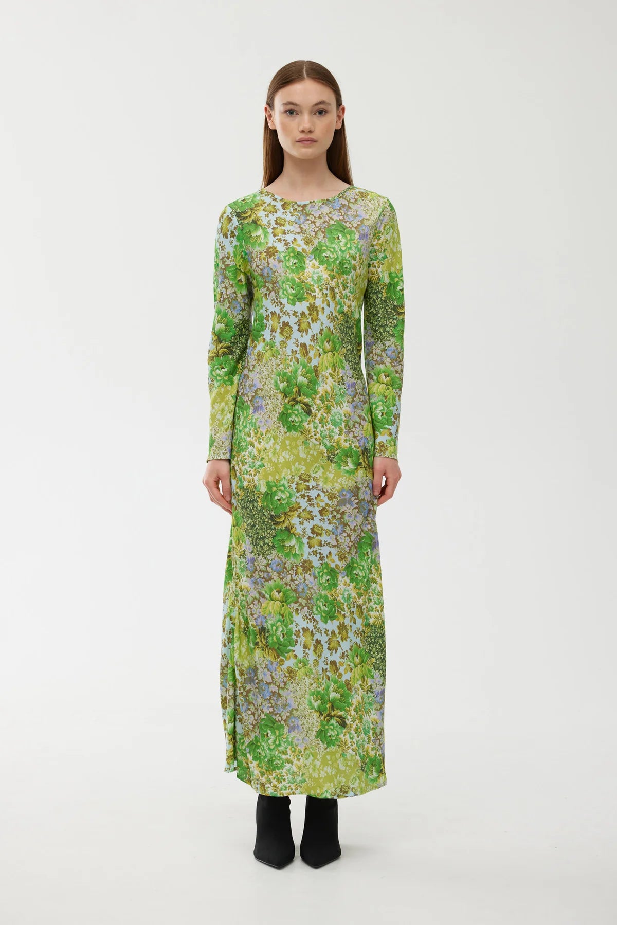 Kinney the Label Nadia Dress in Floral Haze