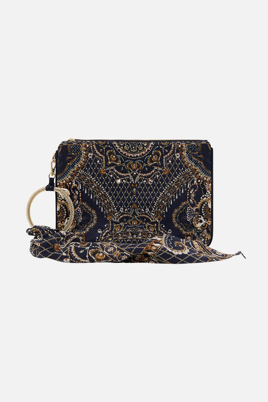 Camilla Dance With the Duke Ring Scarf Clutch