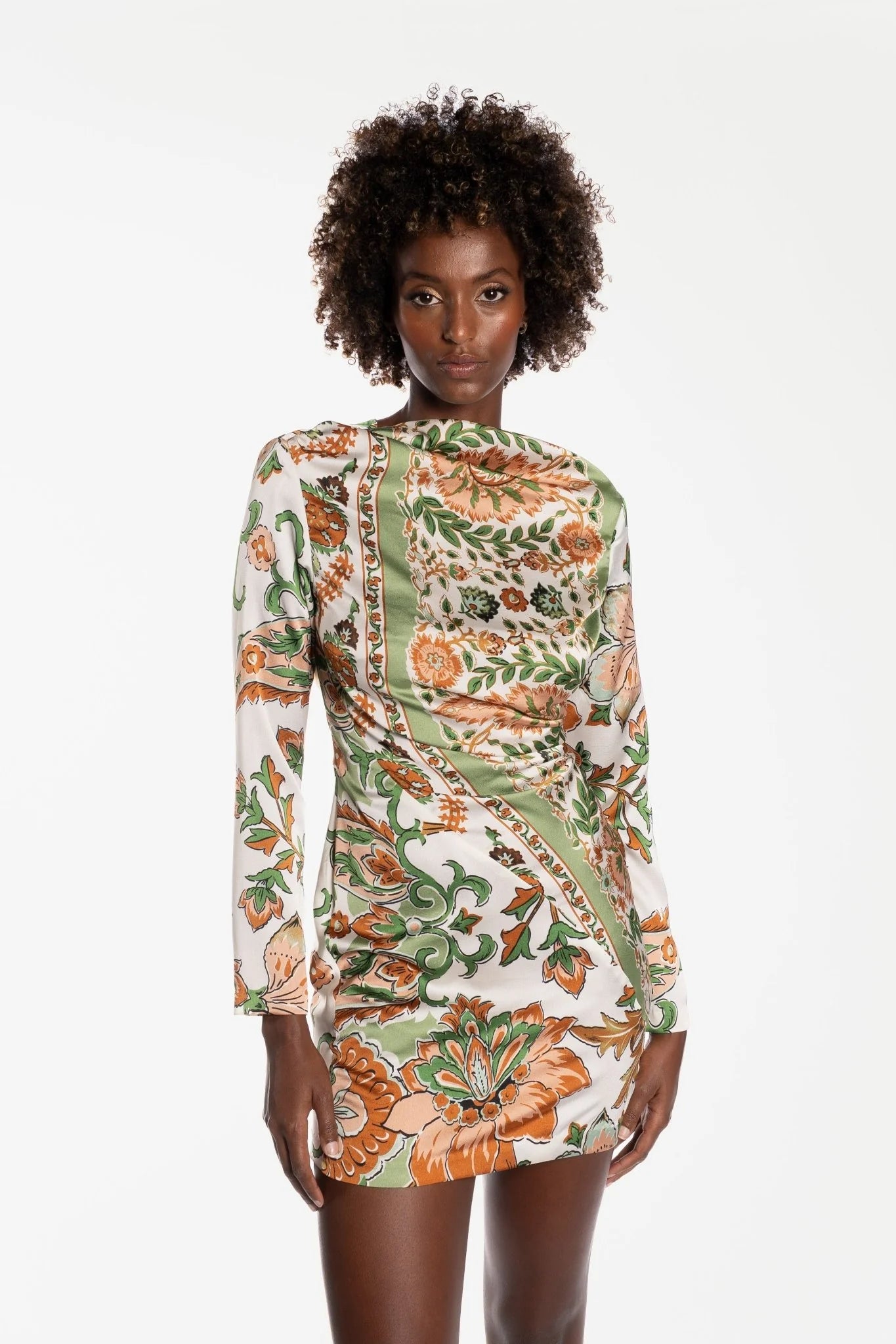 One Fell Swoop Avignon Mini Dress - Romani Print